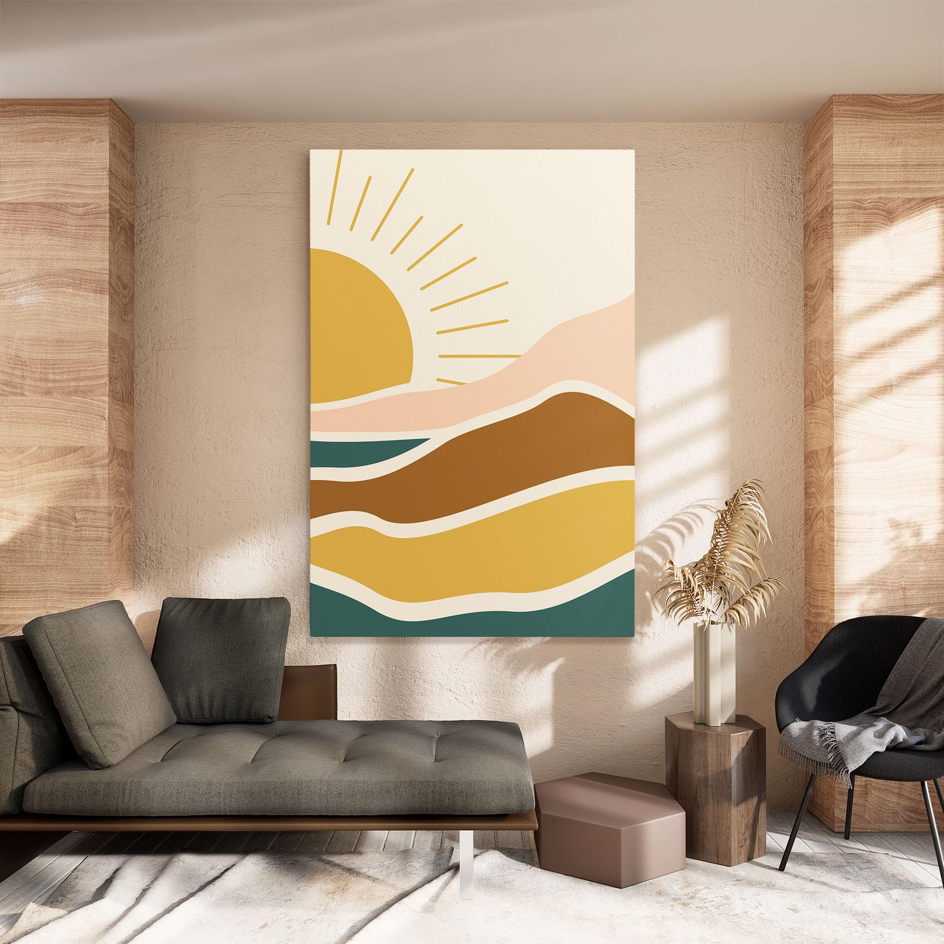 Tablou Canvas Sunset Connection 02 mockup 8