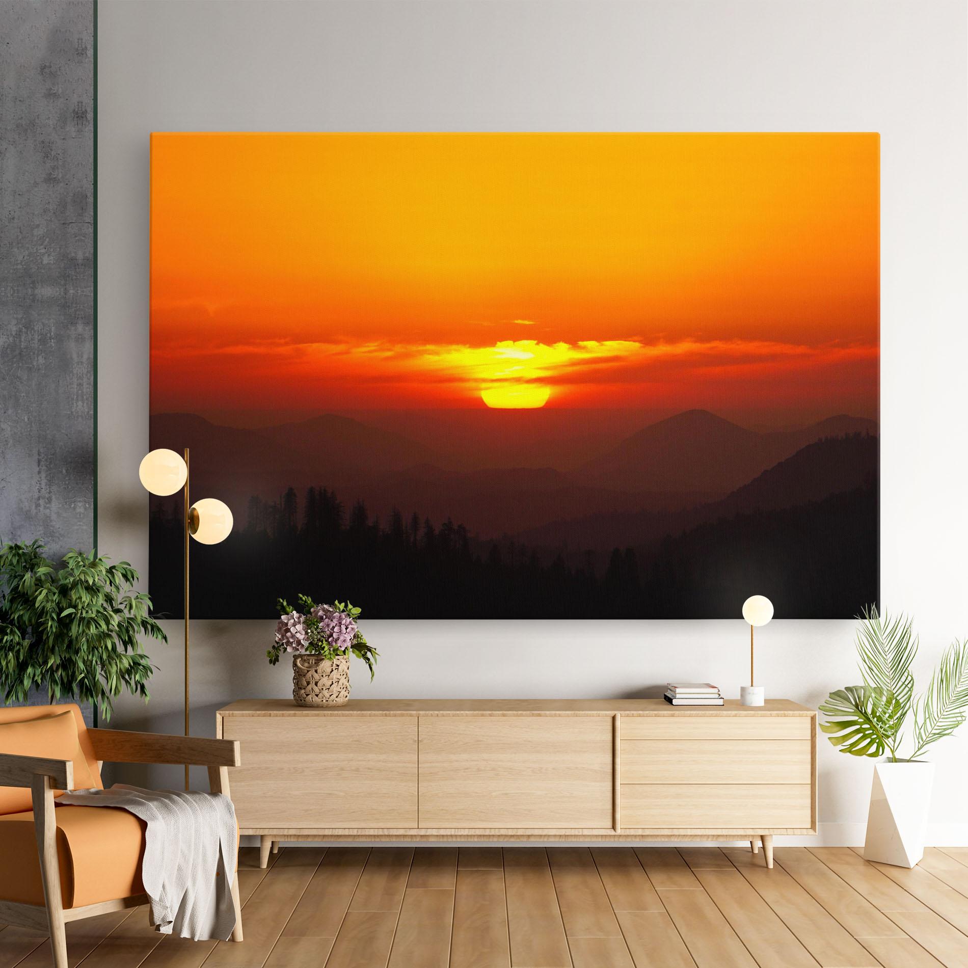 Tablou Canvas Pretty Sun View mockup 9