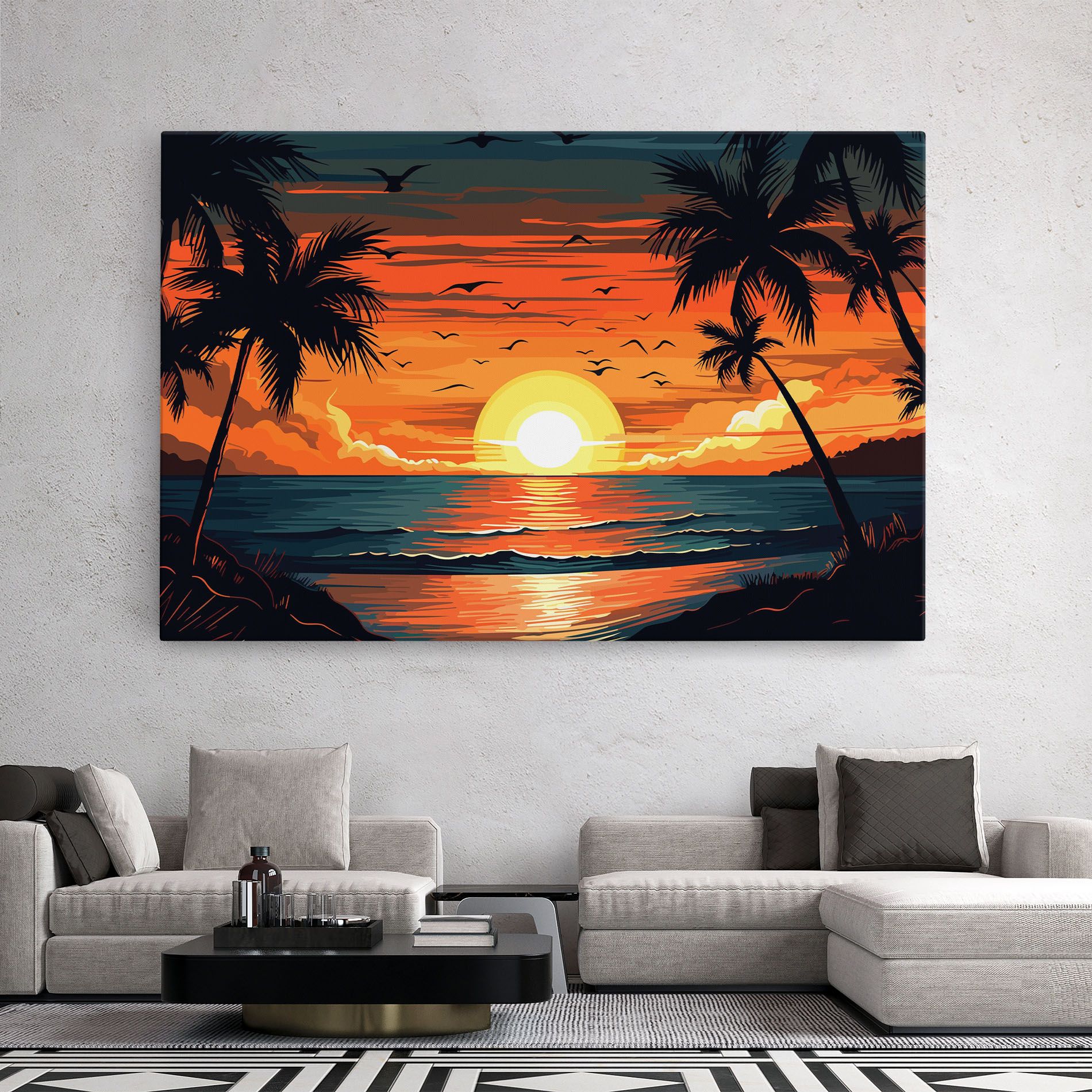 Amazing Sunset View mockup 2