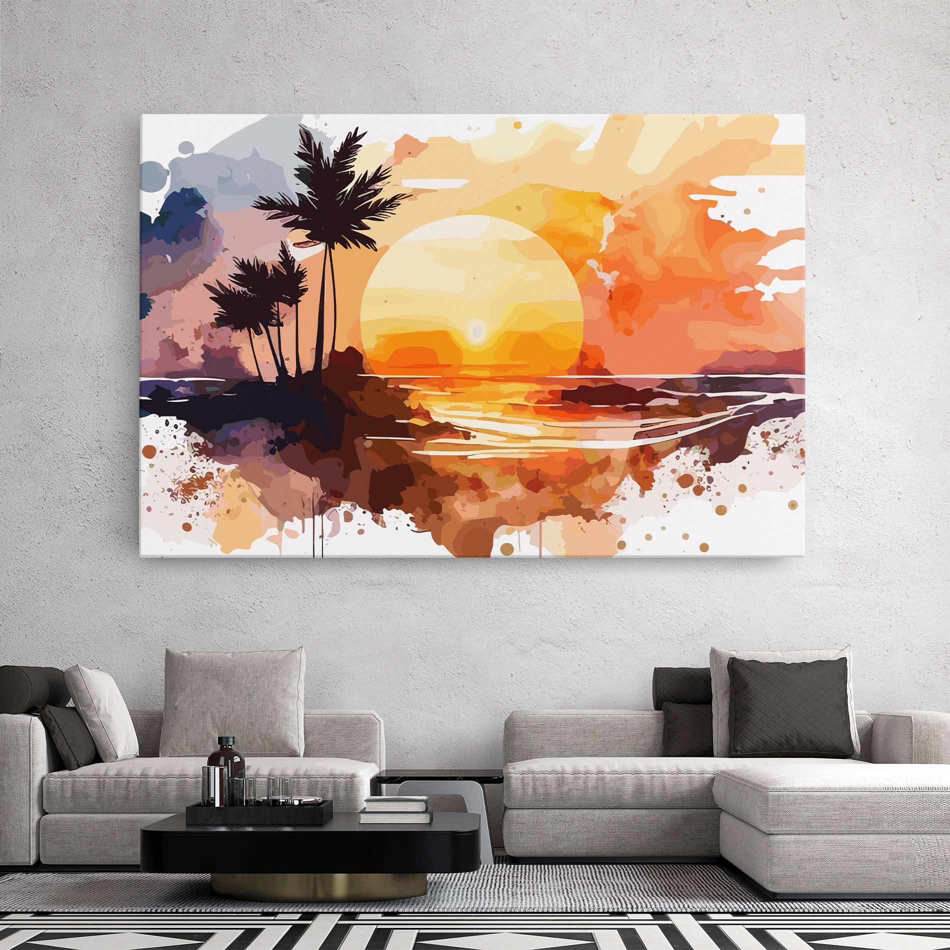 Beautiful Sunrise mockup 2