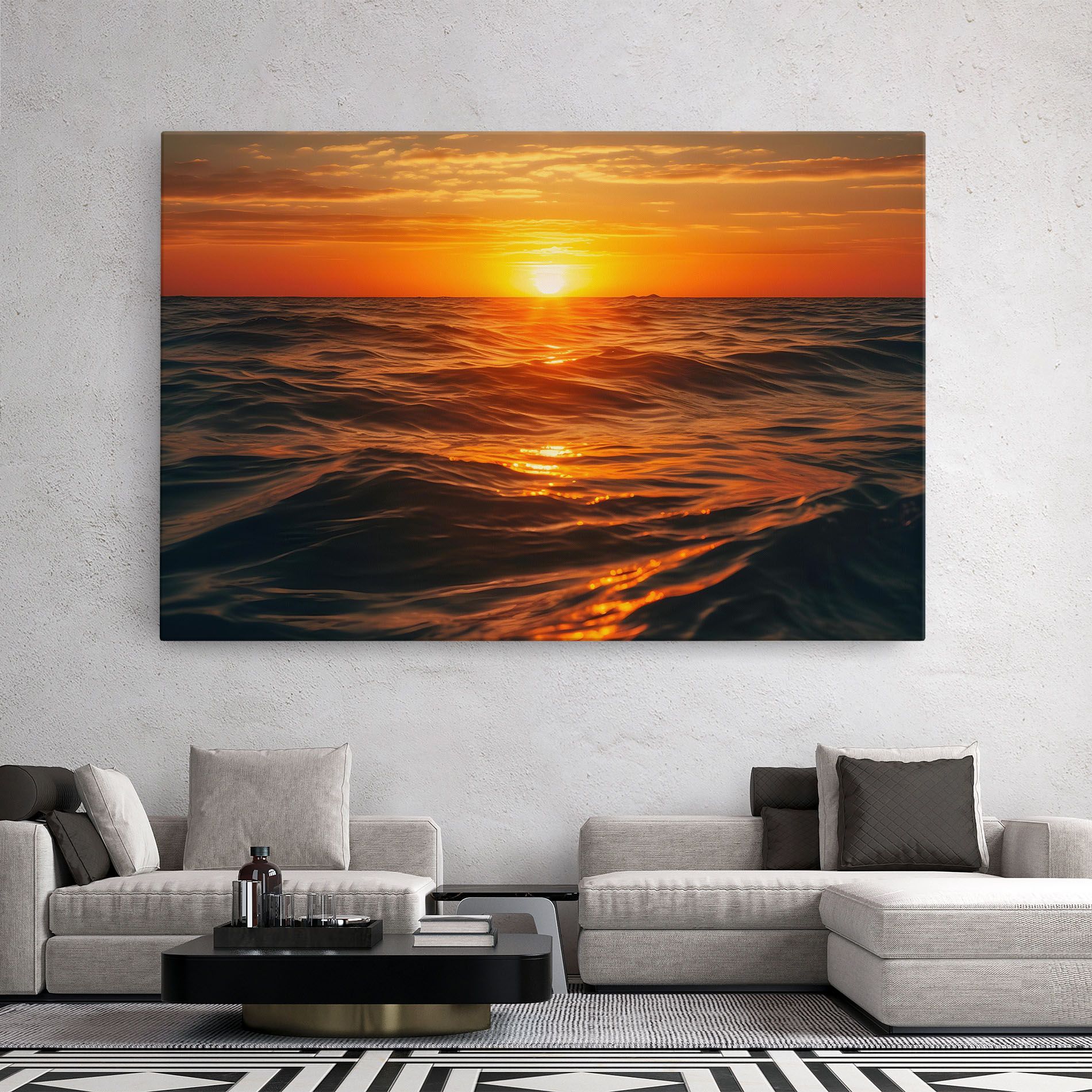 Waves During Sunset mockup 2
