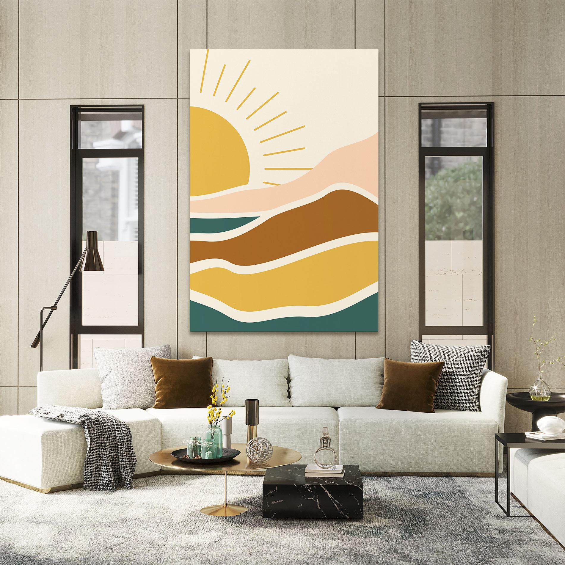 Tablou Canvas Sunset Connection 02 mockup 2