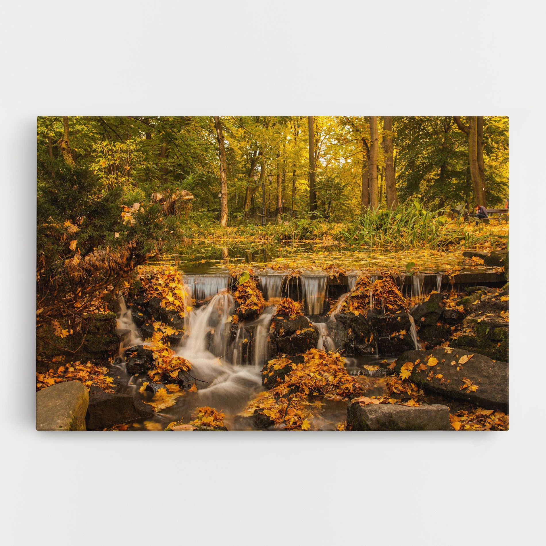 Autumn Pretty Waterfall mockup 0