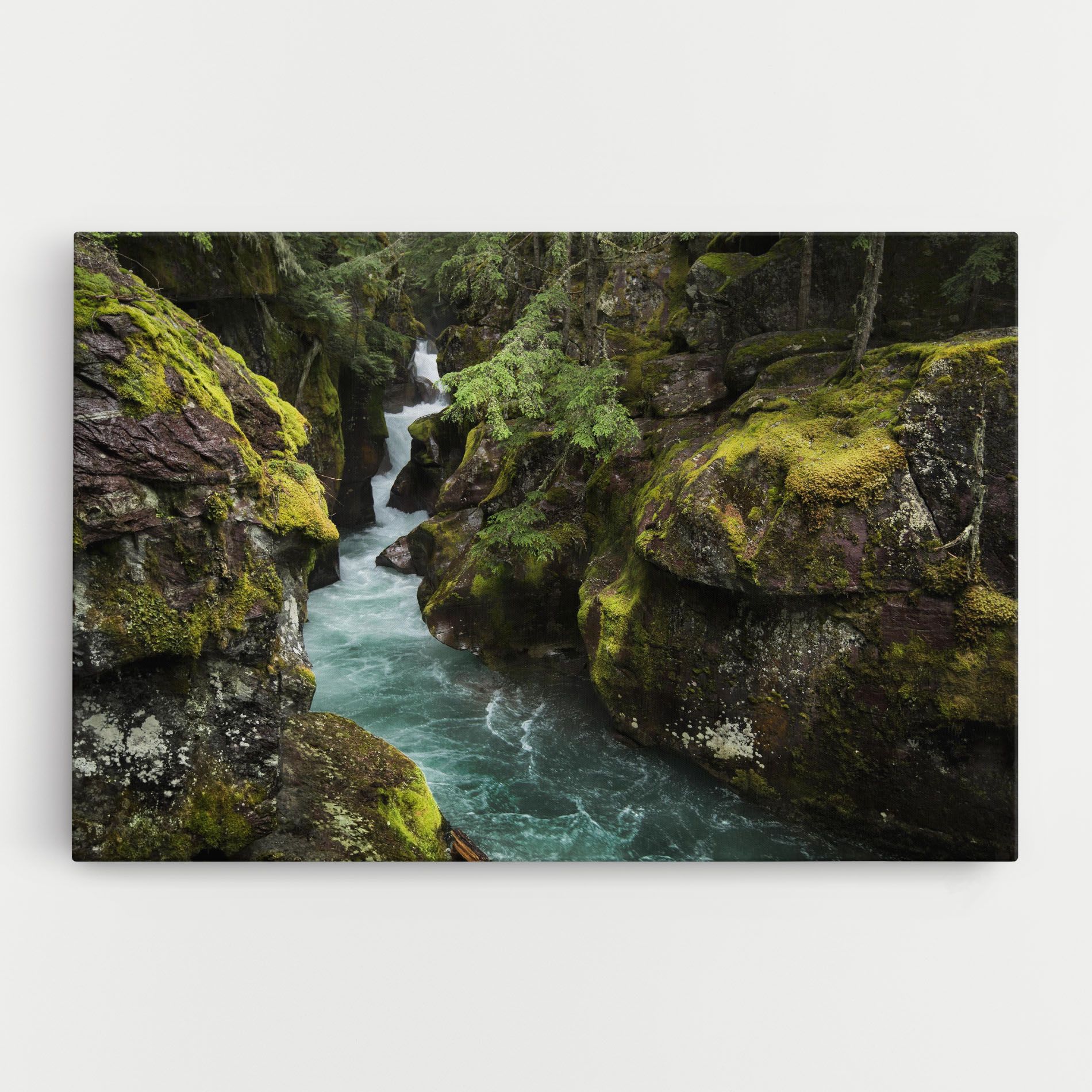 Blue Majestic Waterfall mockup 0