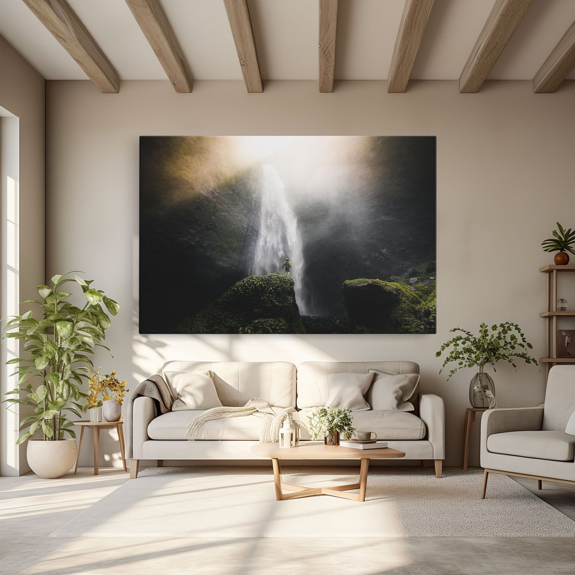 Green Man Waterfall mockup 6