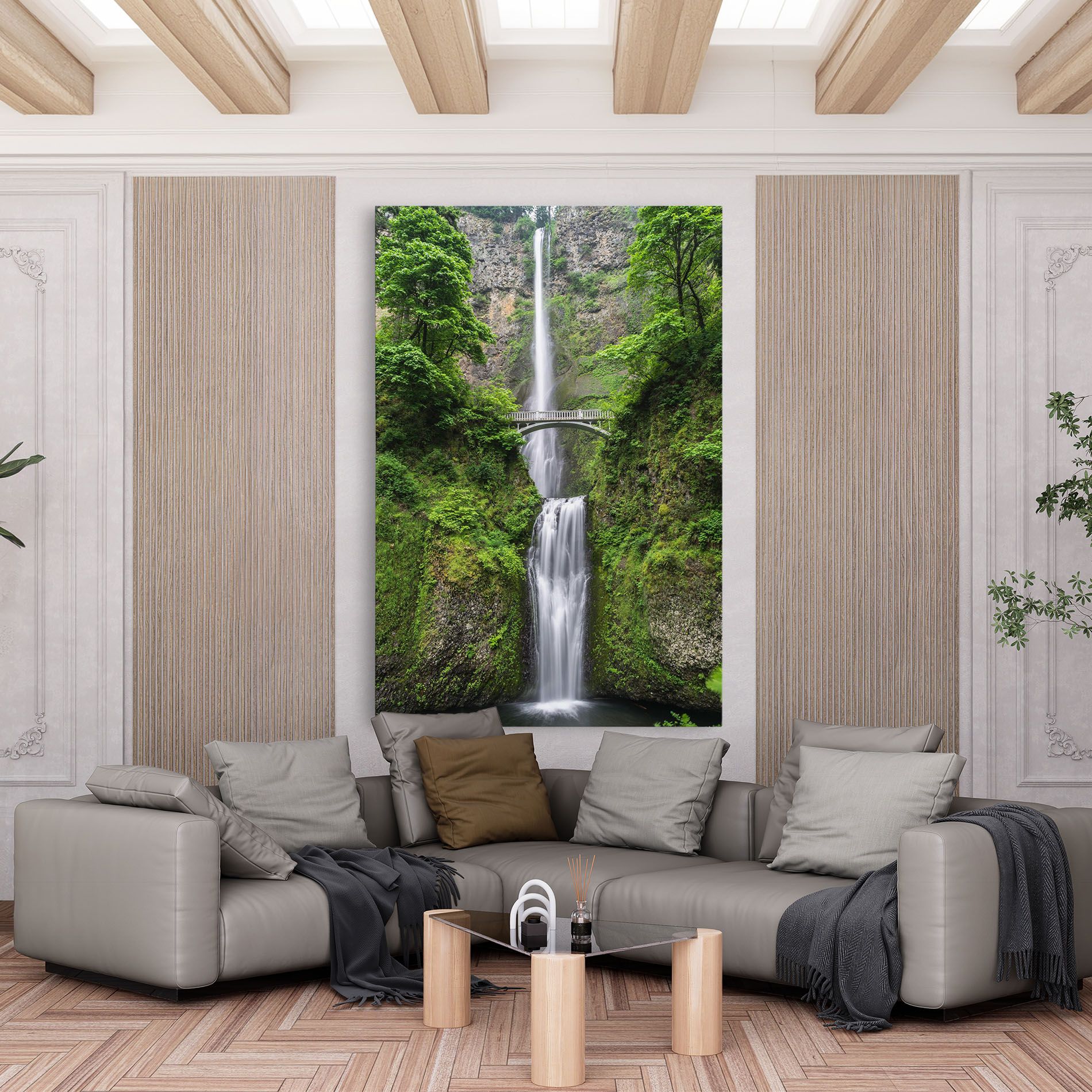 Green Leaves Bridge View mockup 6