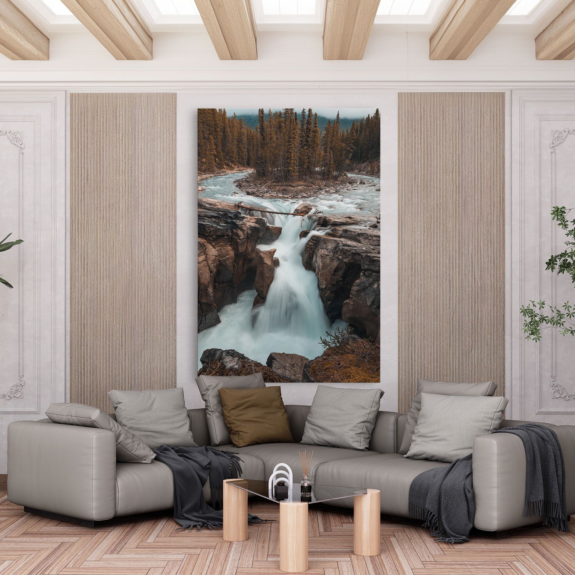 Orange Trees Waterfall mockup 6