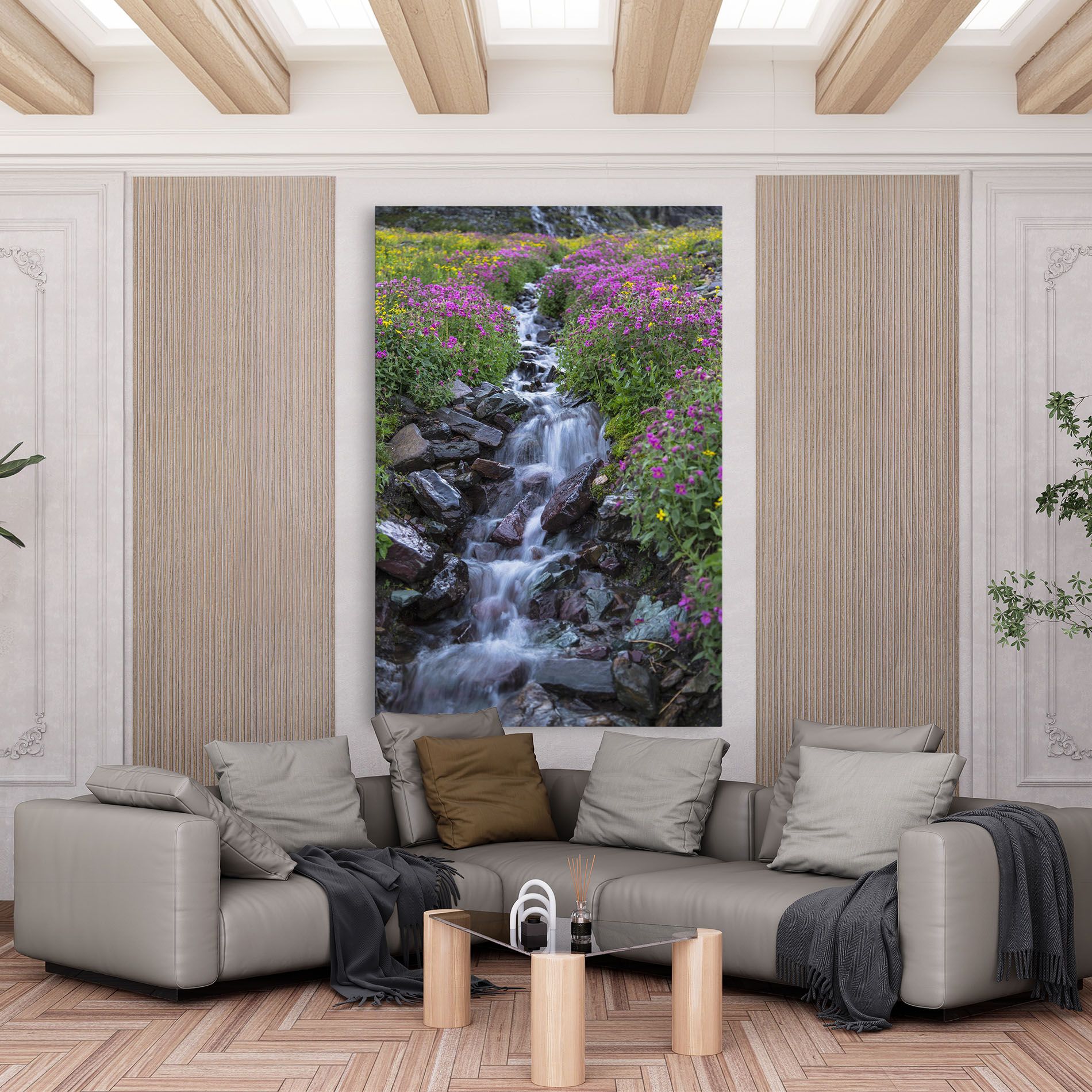 Water Falling Field mockup 6