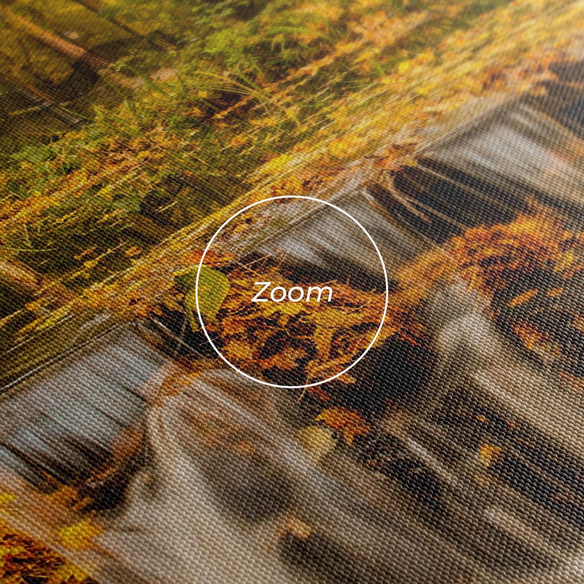 Tablou Canvas Autumn Pretty Waterfall mockup 3