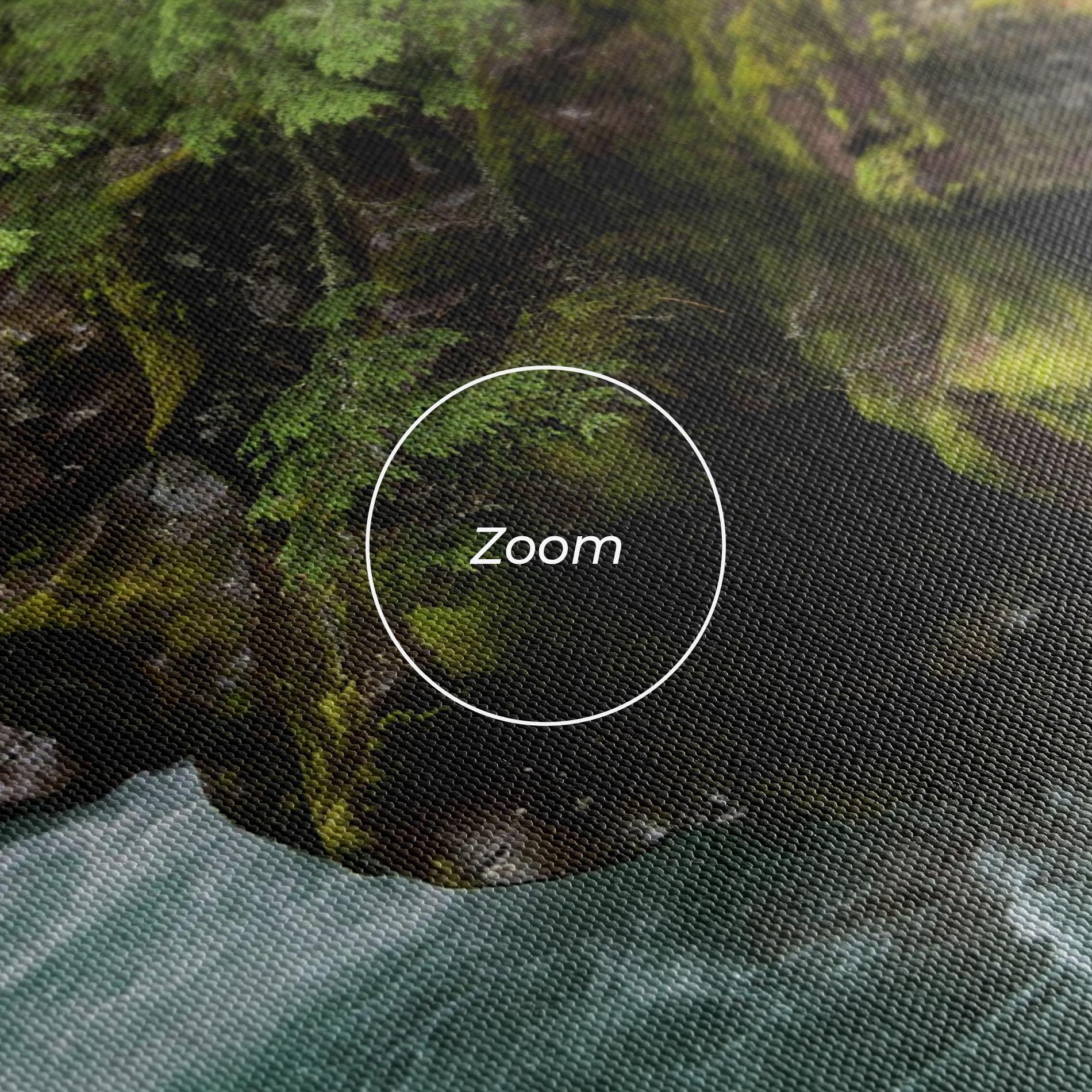 Tablou Canvas Blue Majestic Waterfall mockup 3