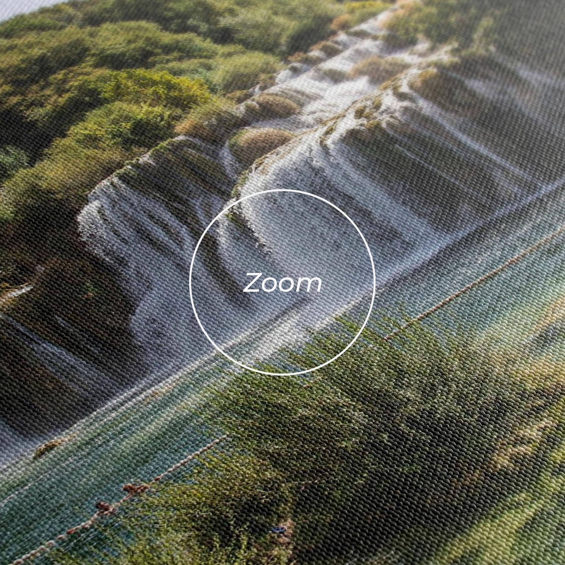 Tablou Canvas Green Waterfall mockup 3