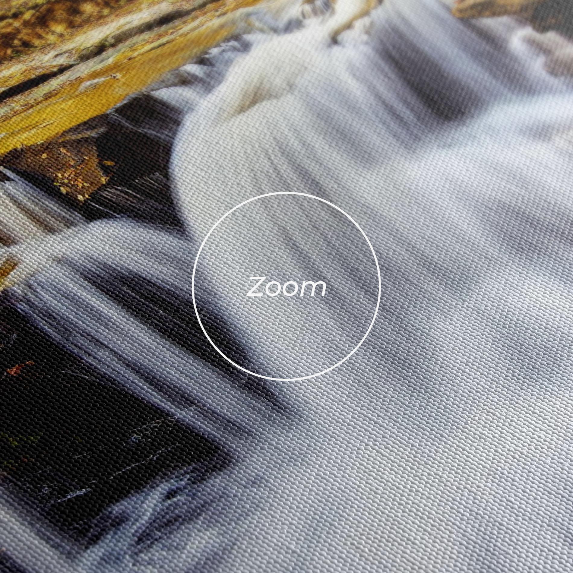 Tablou Canvas Pretty Autumn Waterfall mockup 3