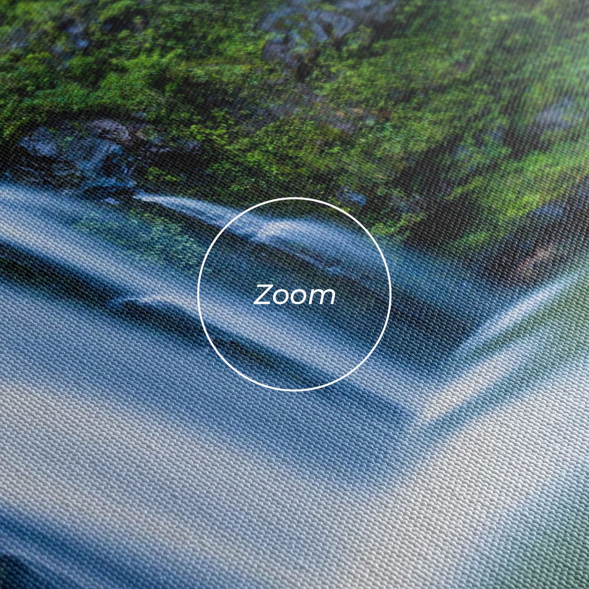 Swimming In Waterfall mockup 3