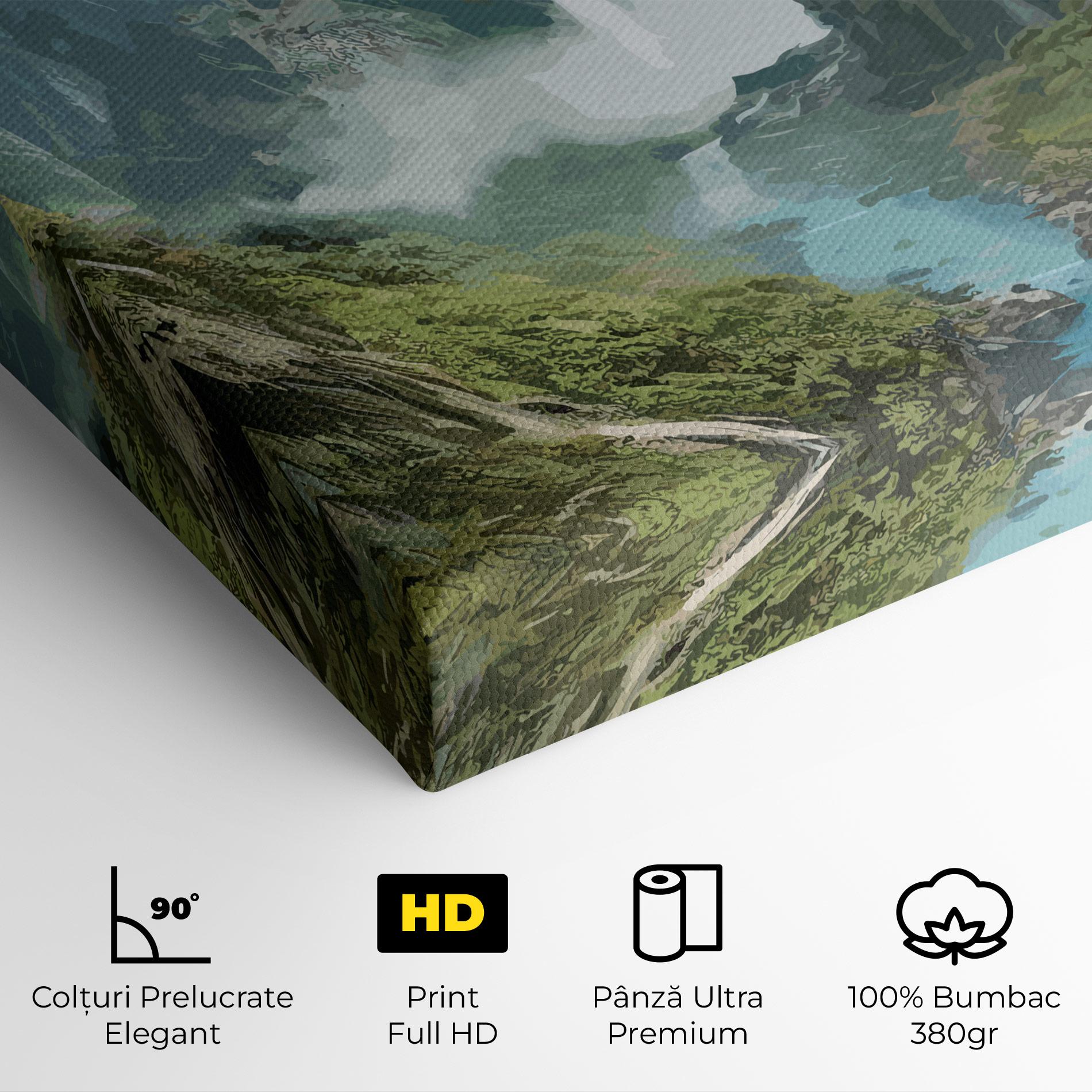 Tablou Canvas Amazing Waterfall mockup 4