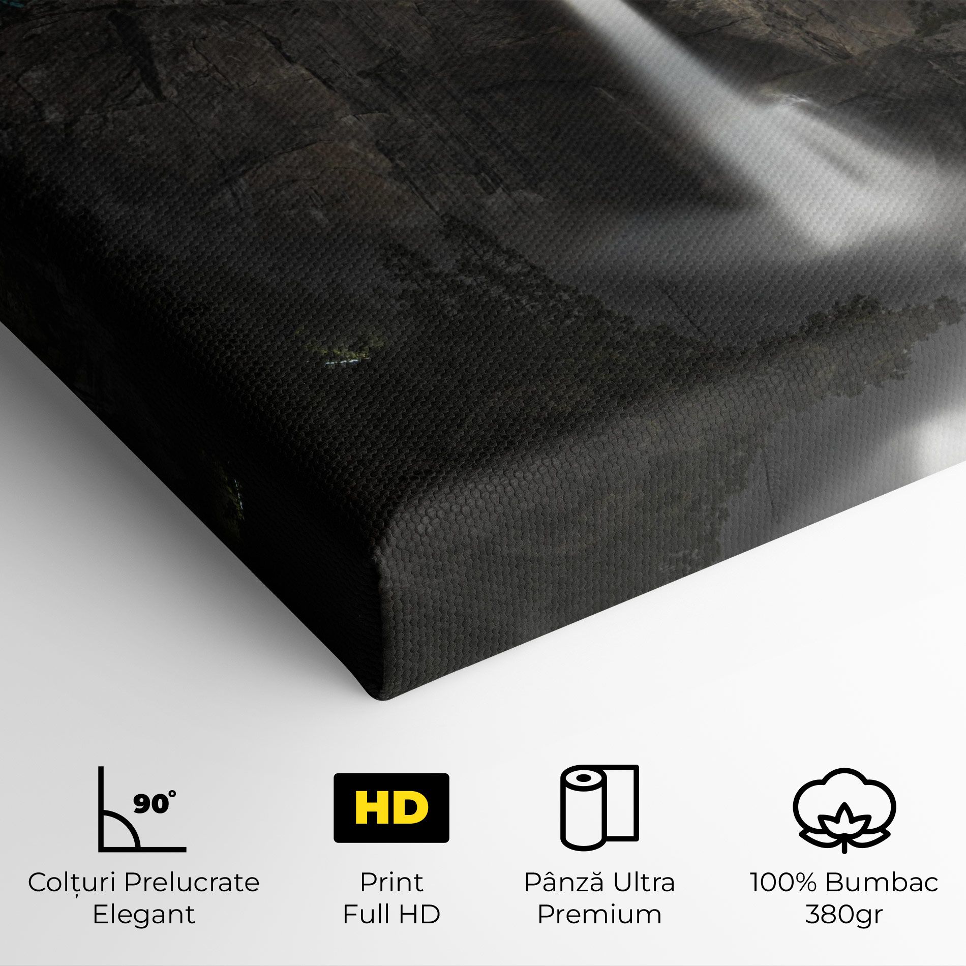 Dark Blue Sky Waterfall mockup 4