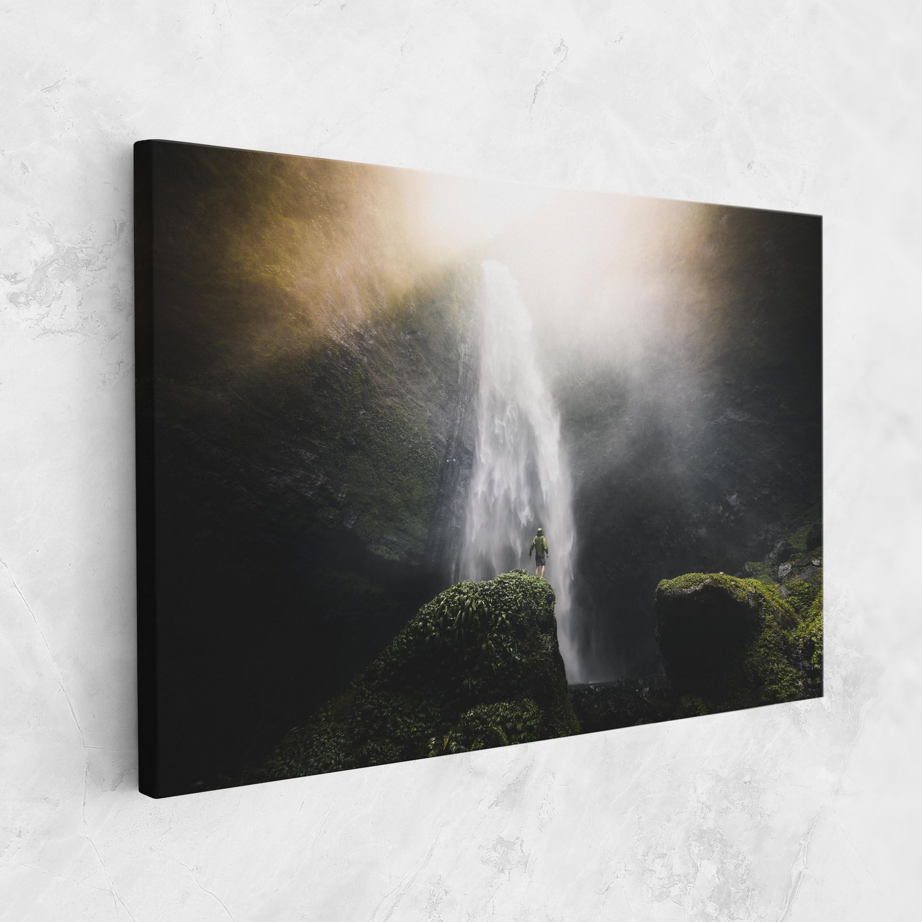 Green Man Waterfall mockup 1
