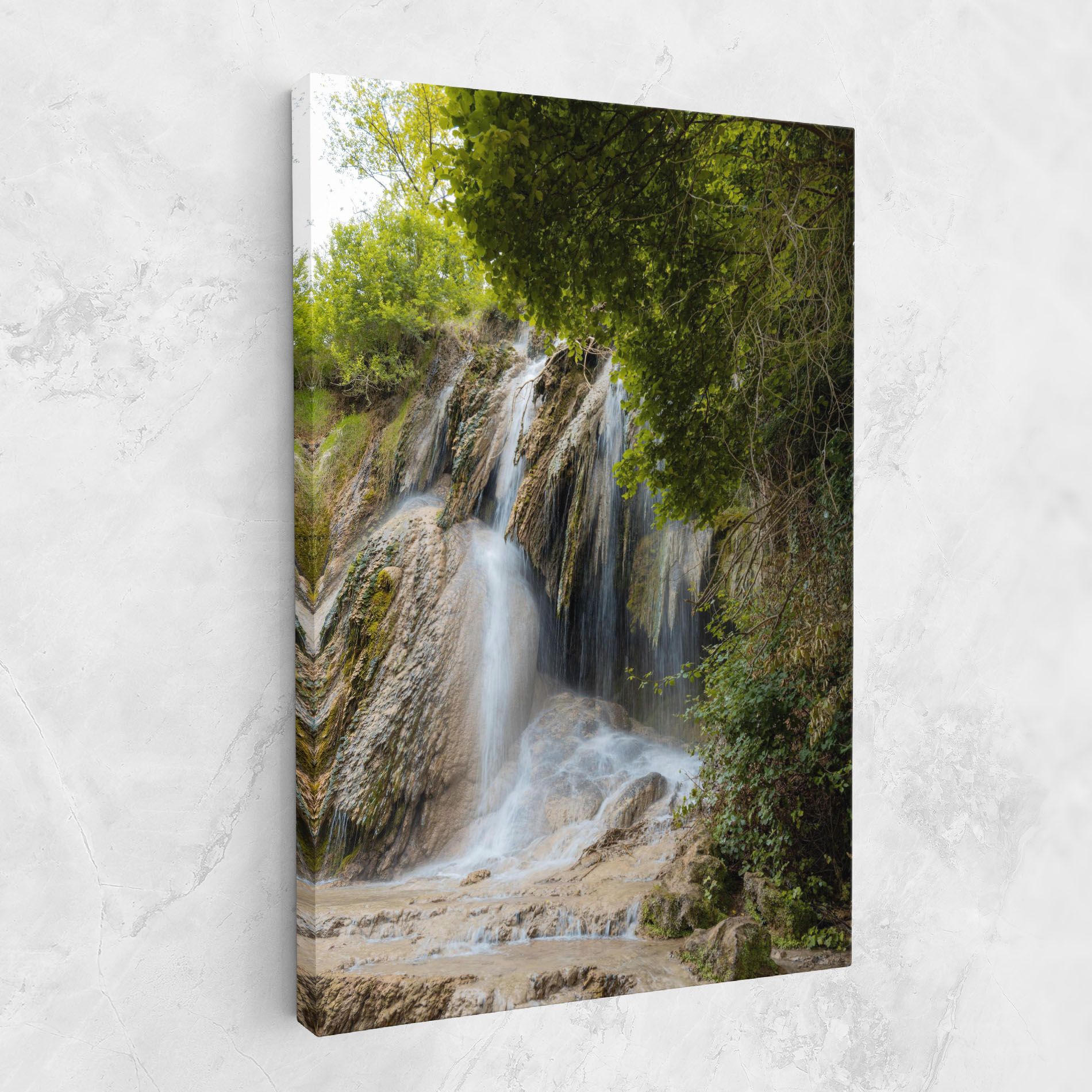 Forest Waterfall View mockup 1
