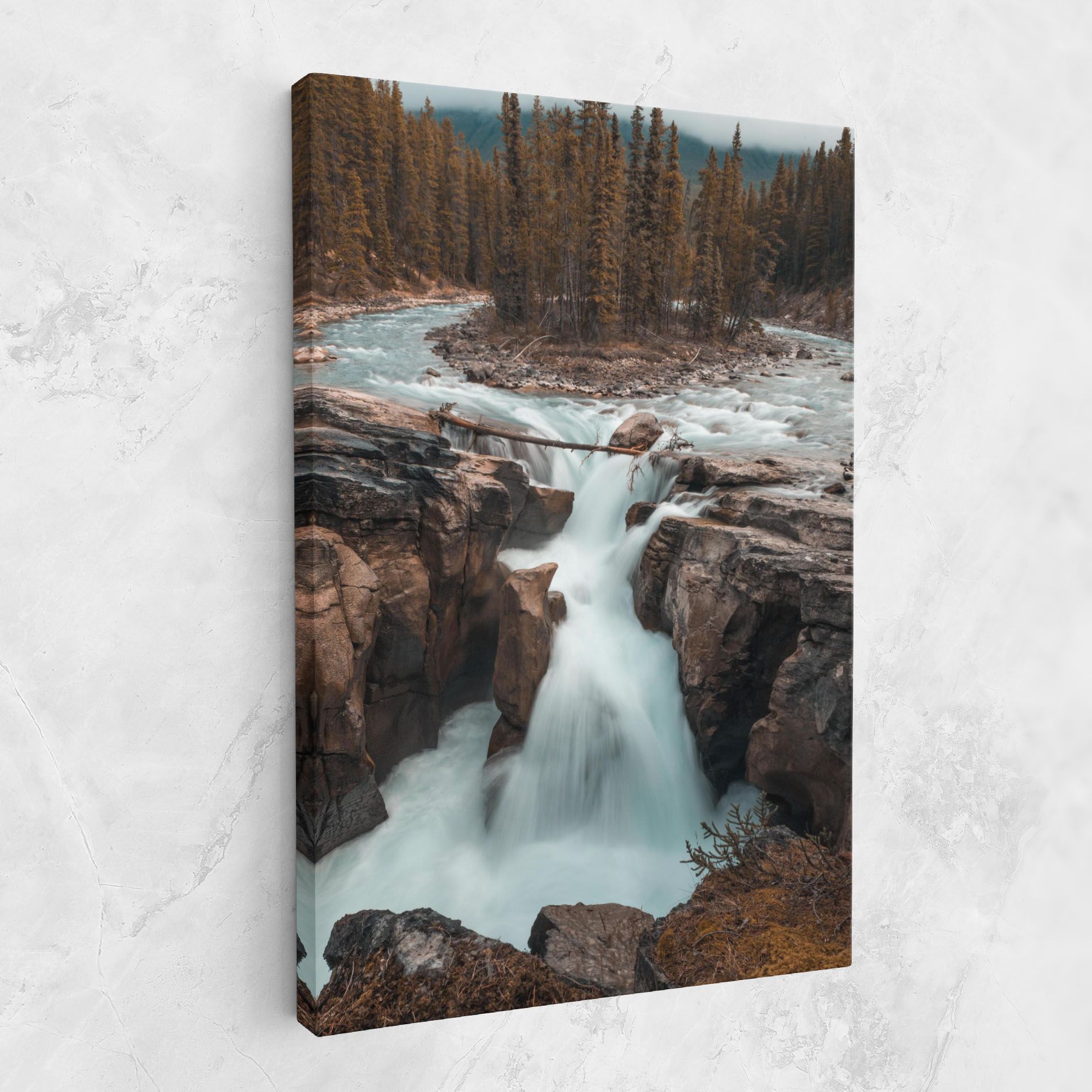 Orange Trees Waterfall mockup 1