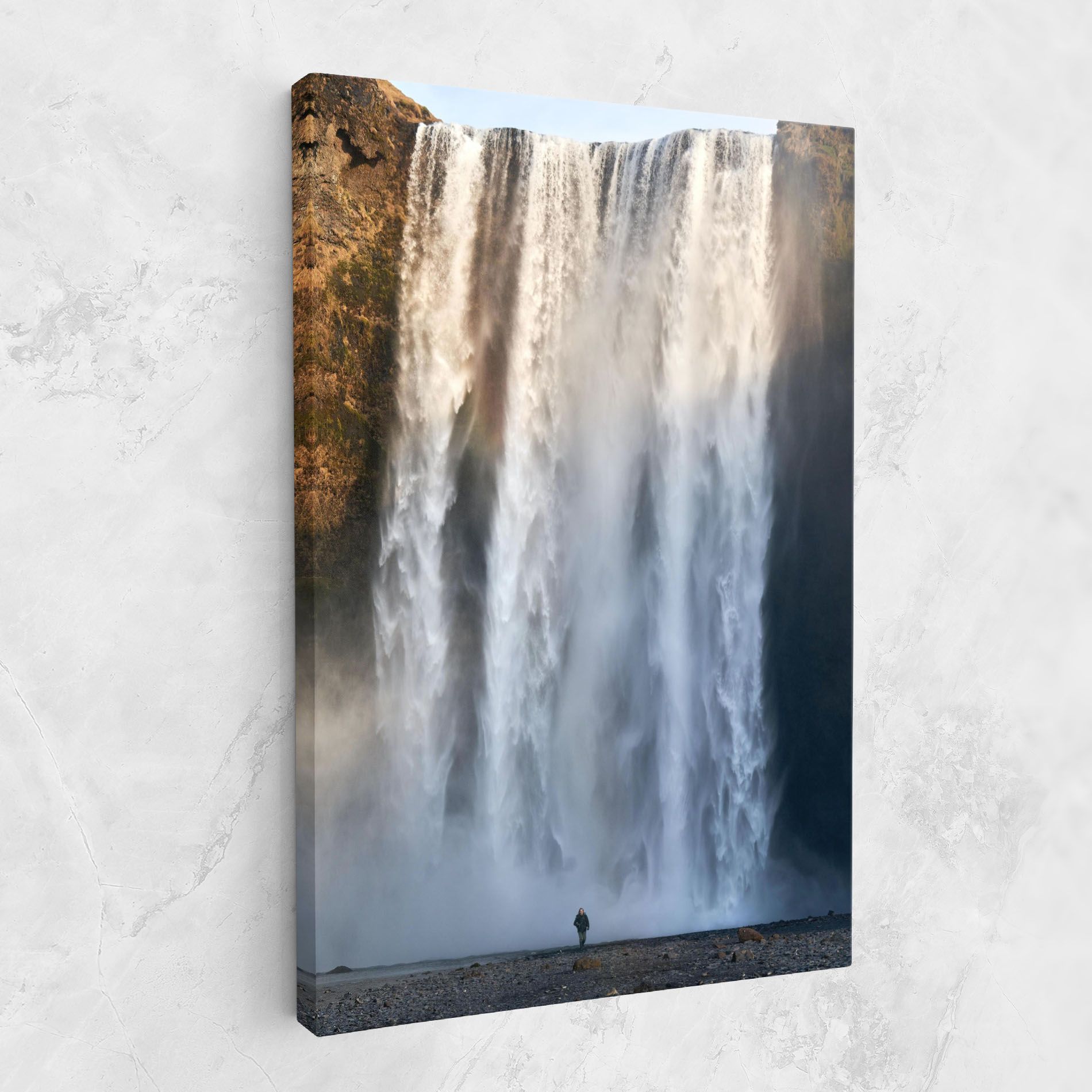 Small Man Waterfall mockup 1