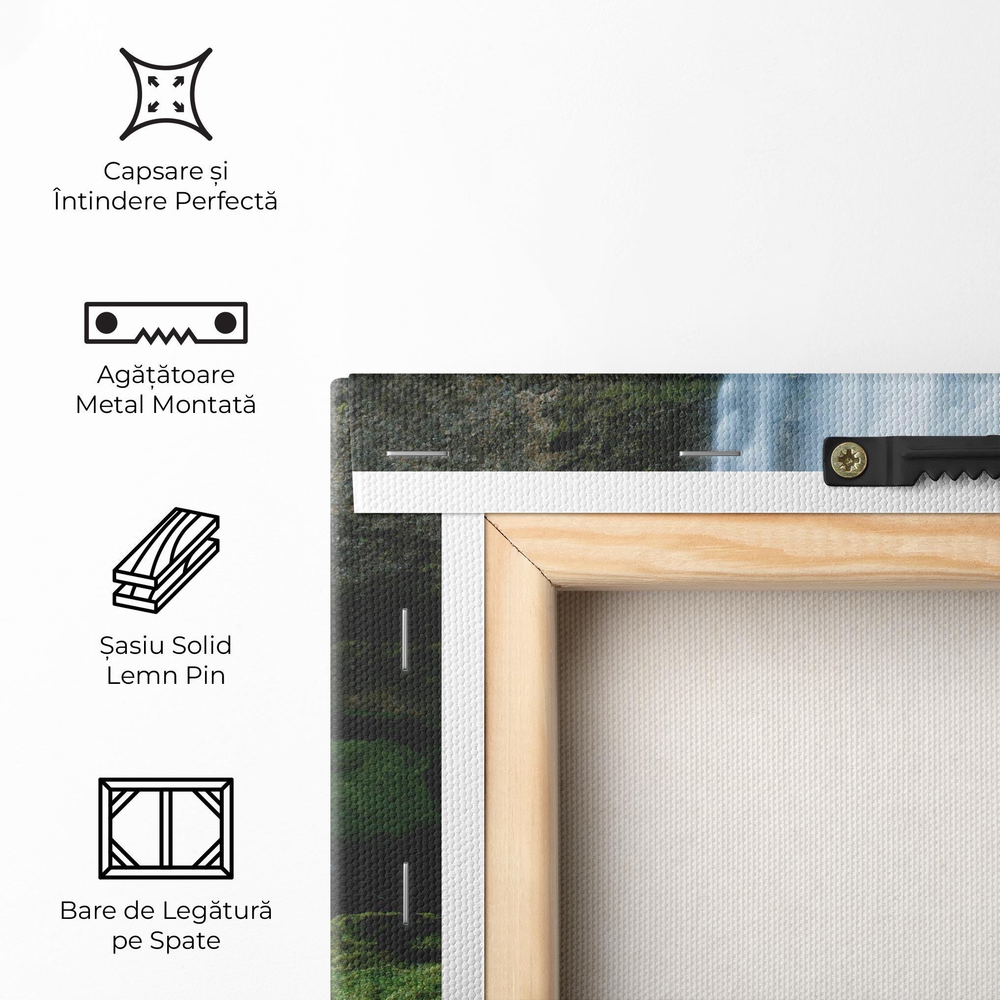 Tablou Canvas Majestic Waterfall mockup 5