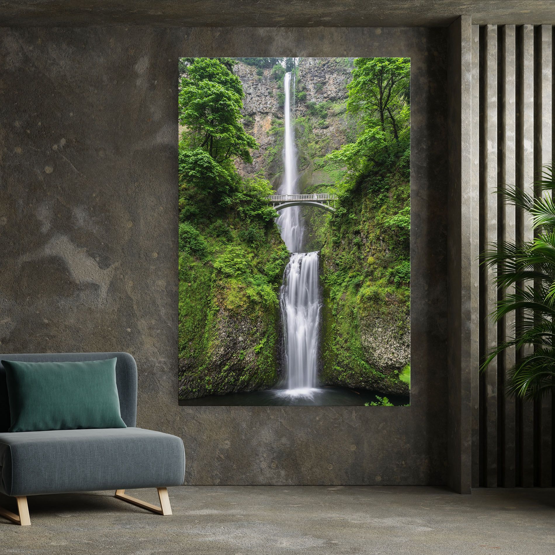 Green Leaves Bridge View mockup 7