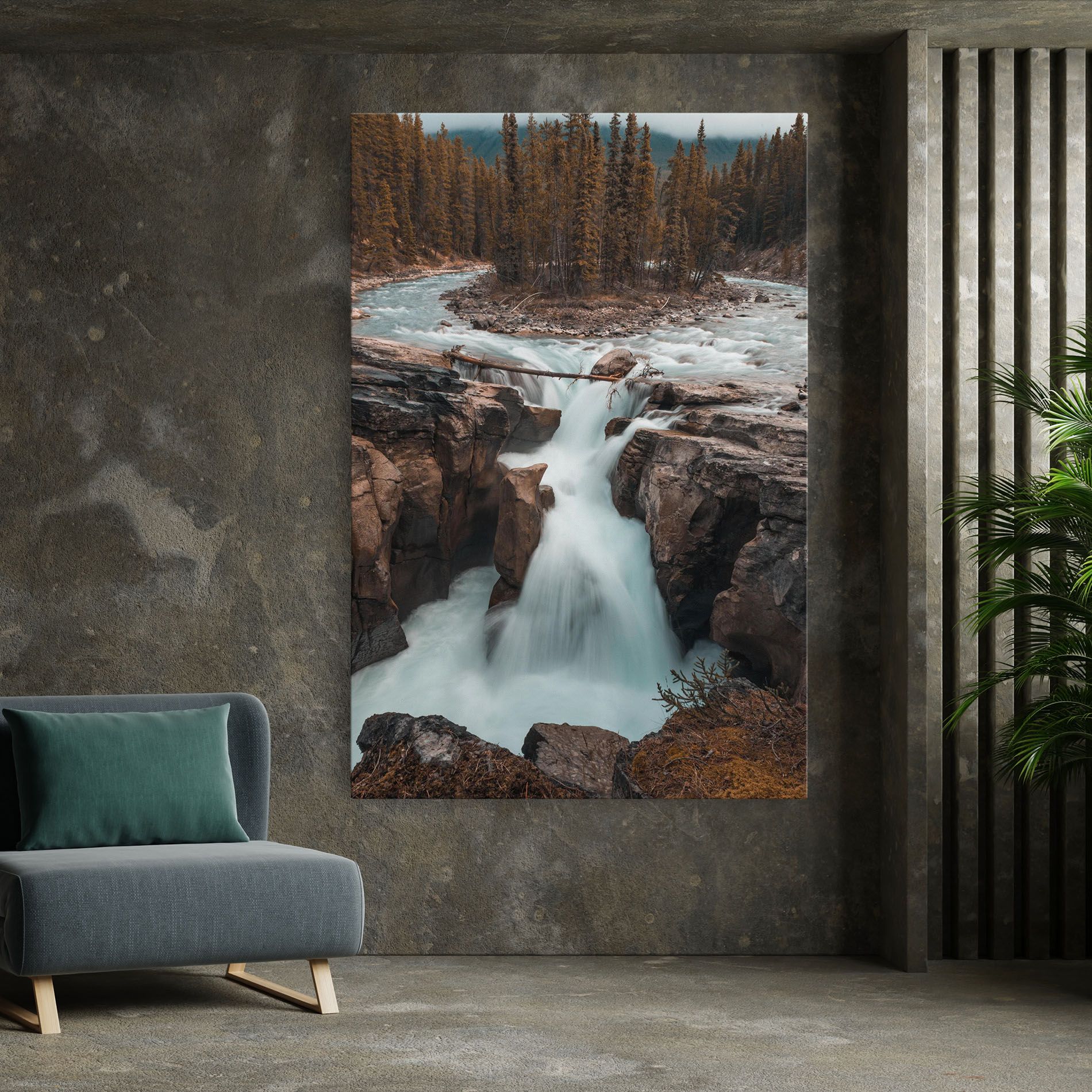 Orange Trees Waterfall mockup 7