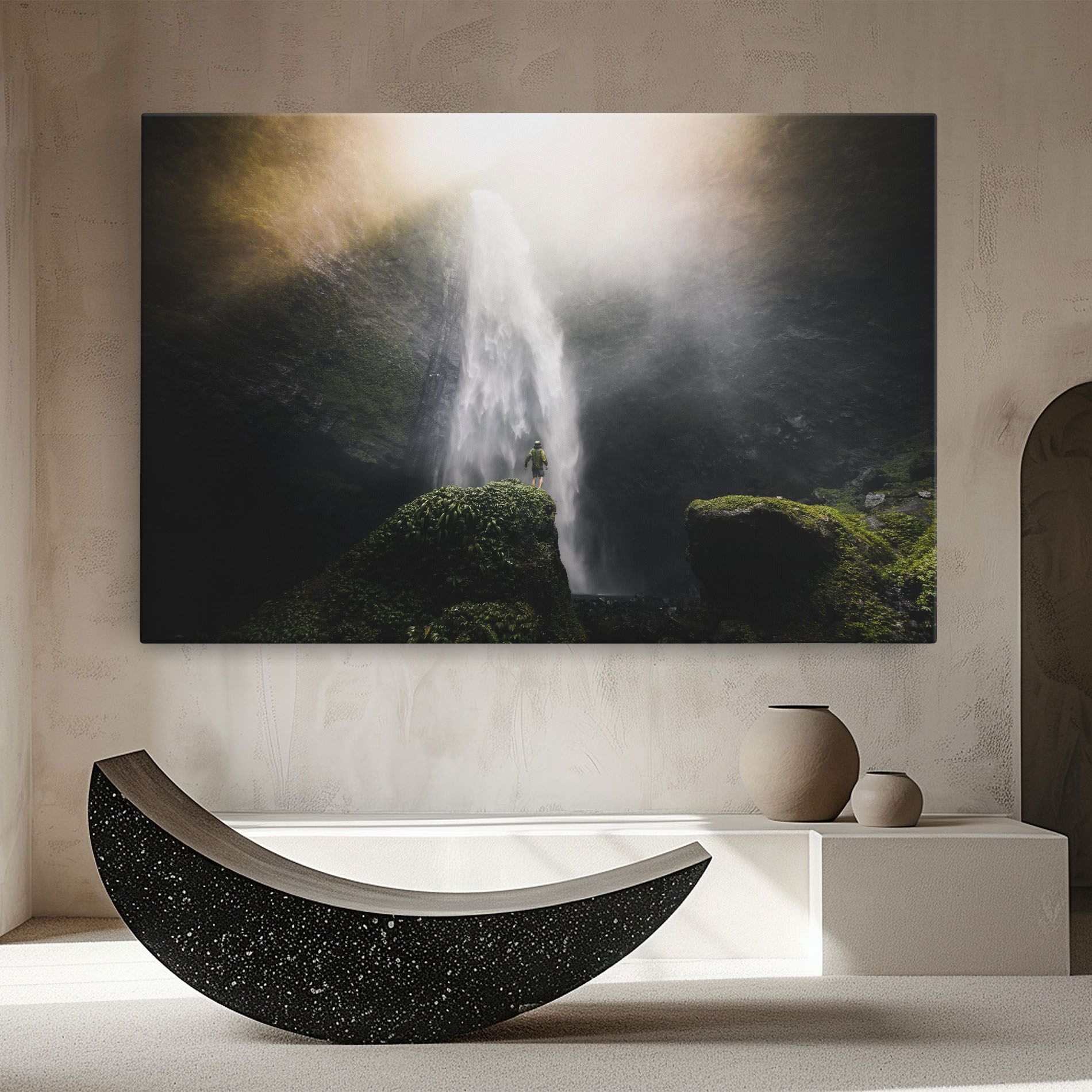 Green Man Waterfall mockup 8