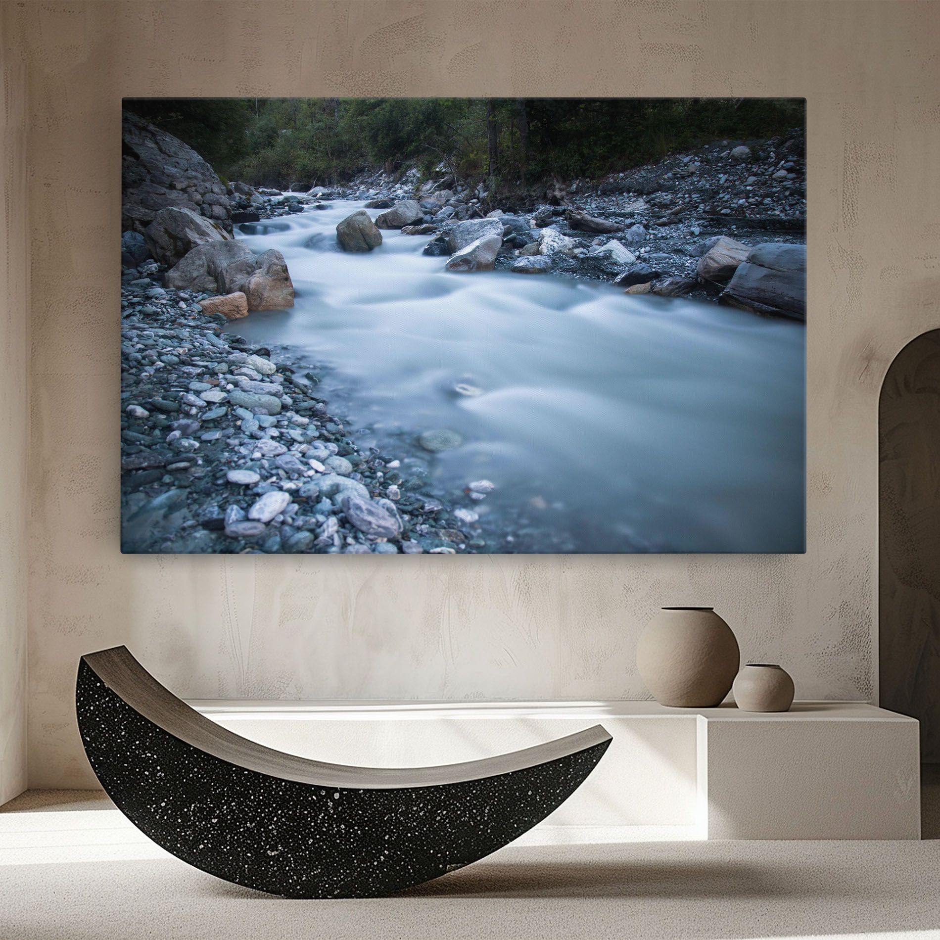 Grey Water Falling mockup 8