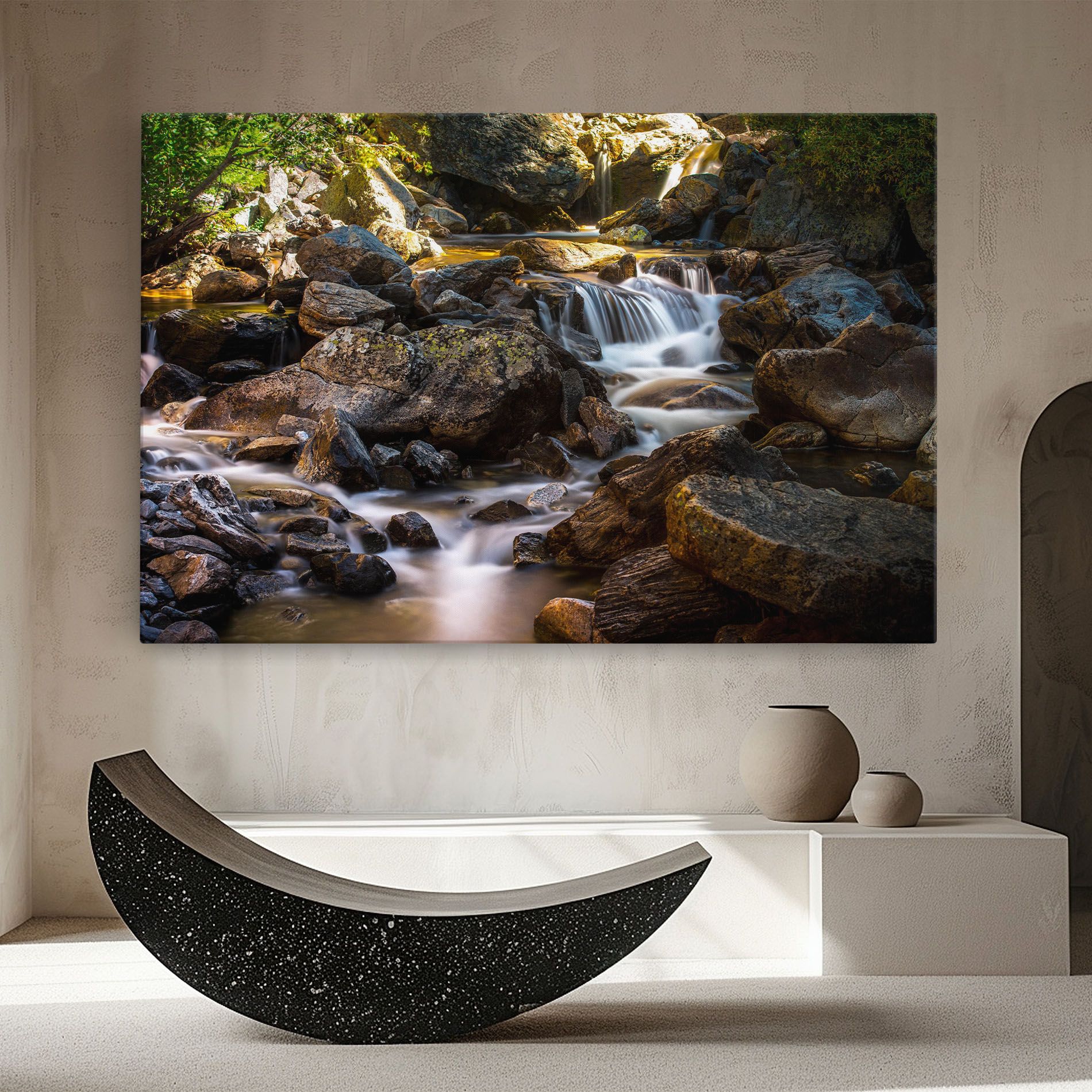 Nature Rocks Waterfall mockup 8