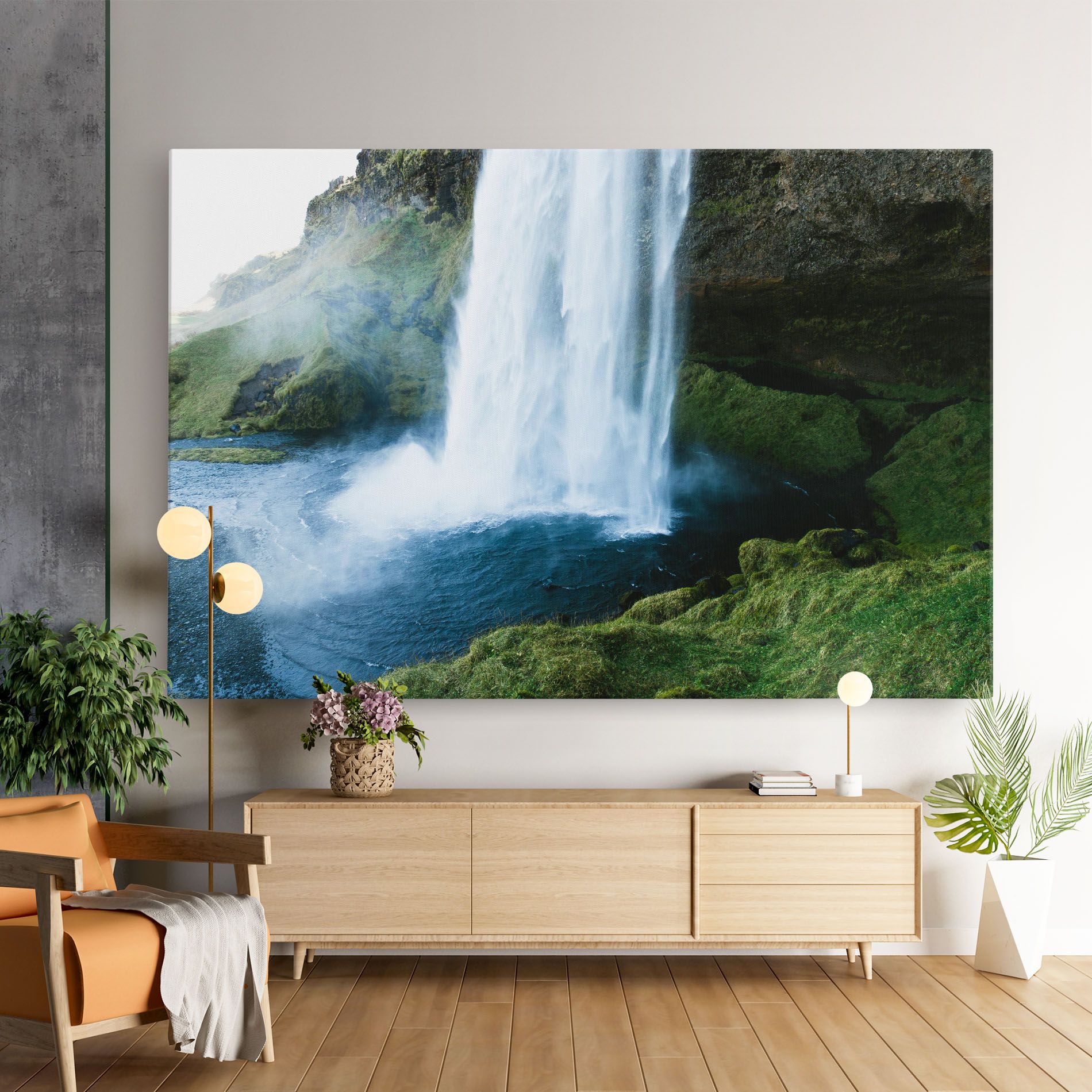 Majestic Waterfall mockup 9