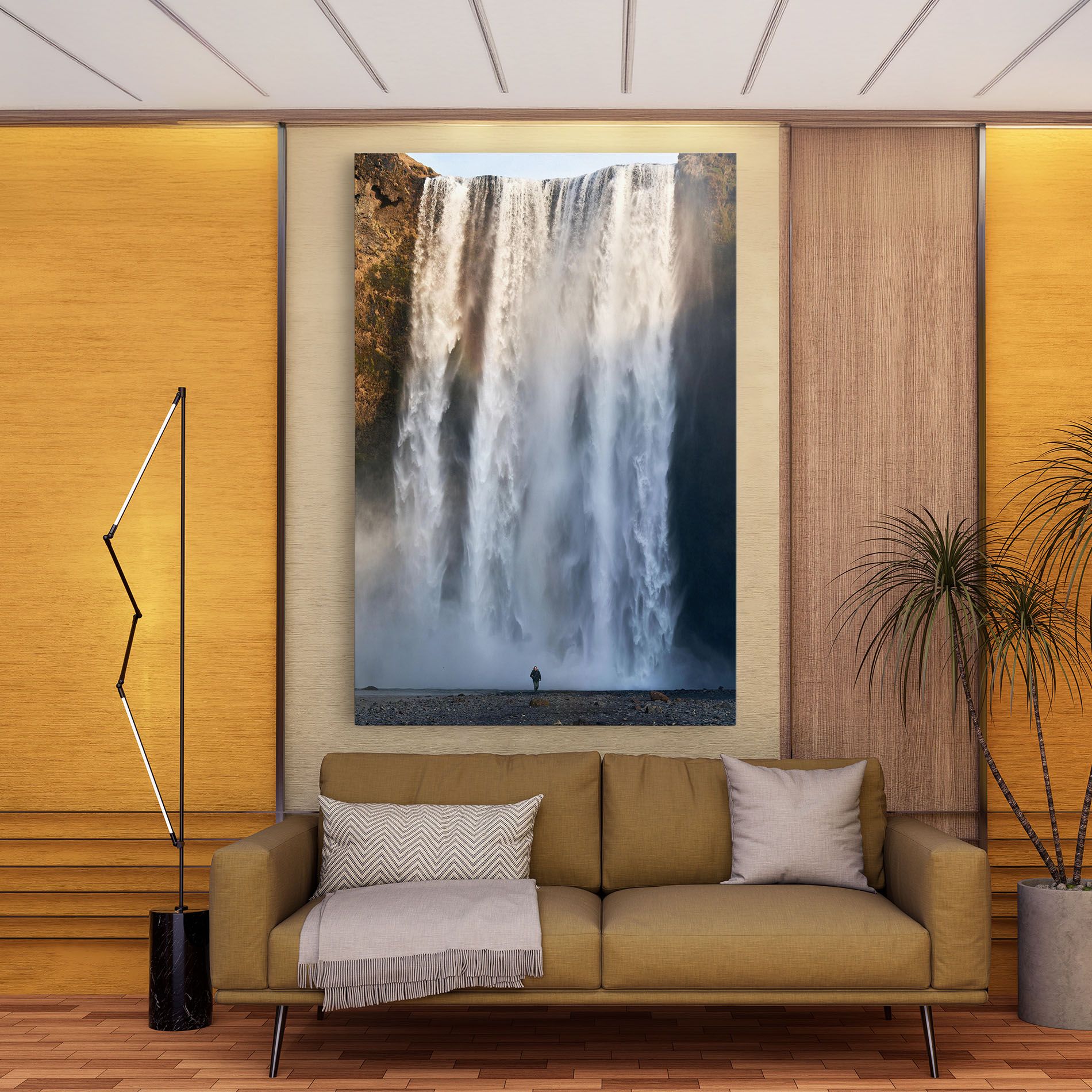 Small Man Waterfall mockup 9