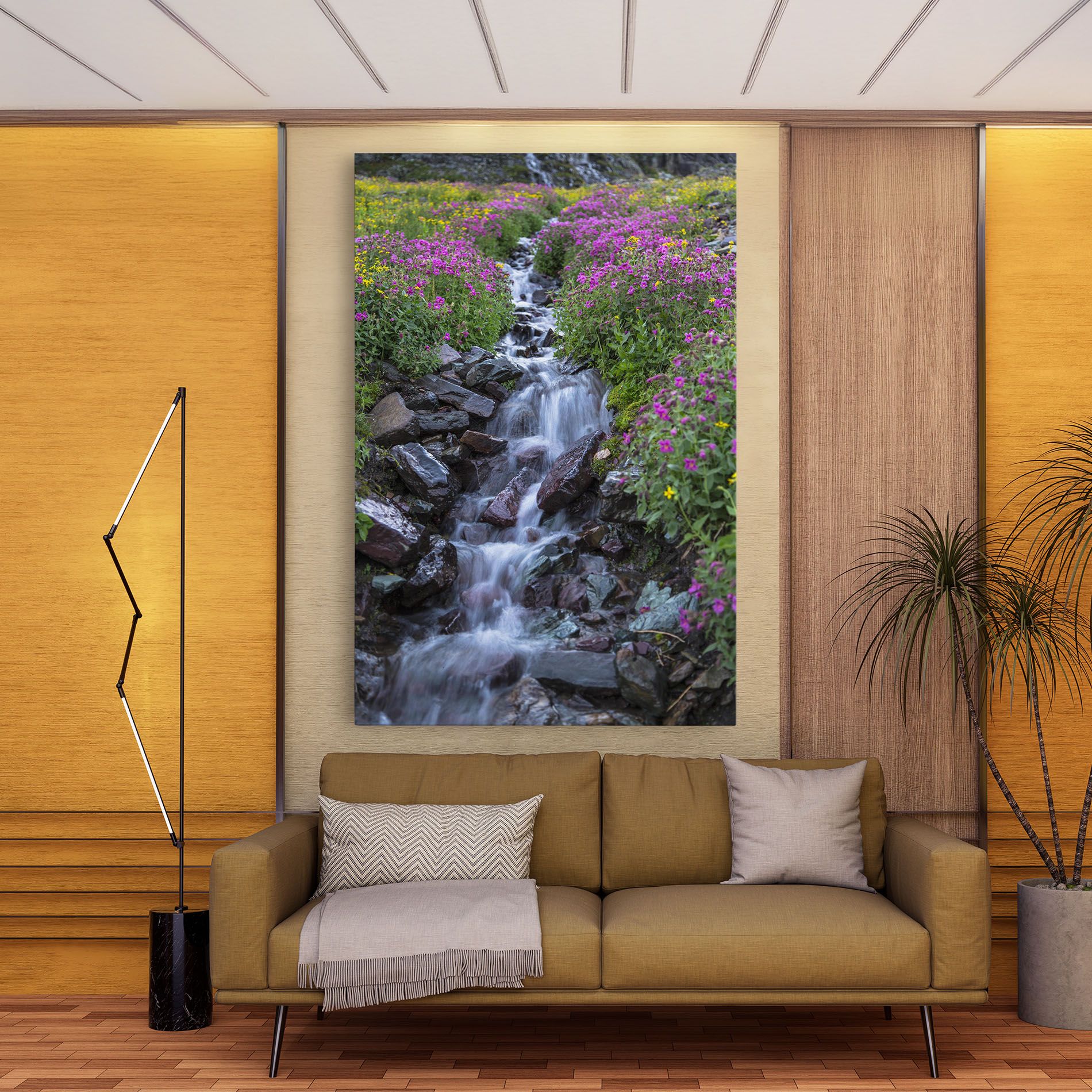 Water Falling Field mockup 9