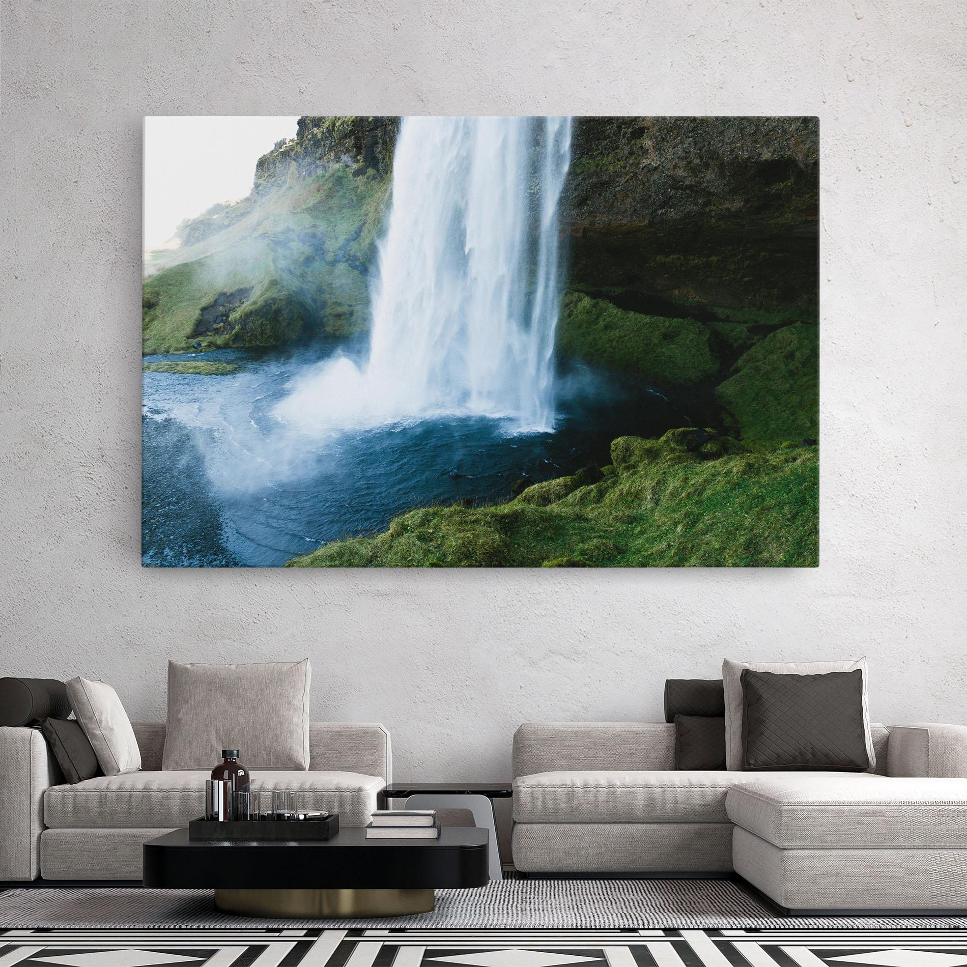 Tablou Canvas Majestic Waterfall mockup 2