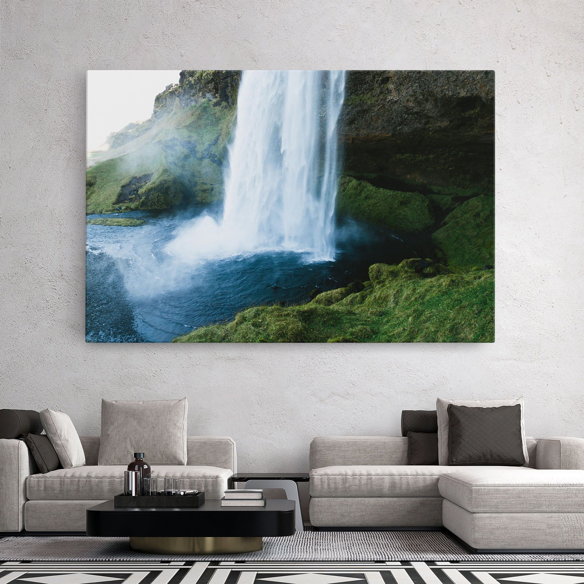 Majestic Waterfall mockup 2