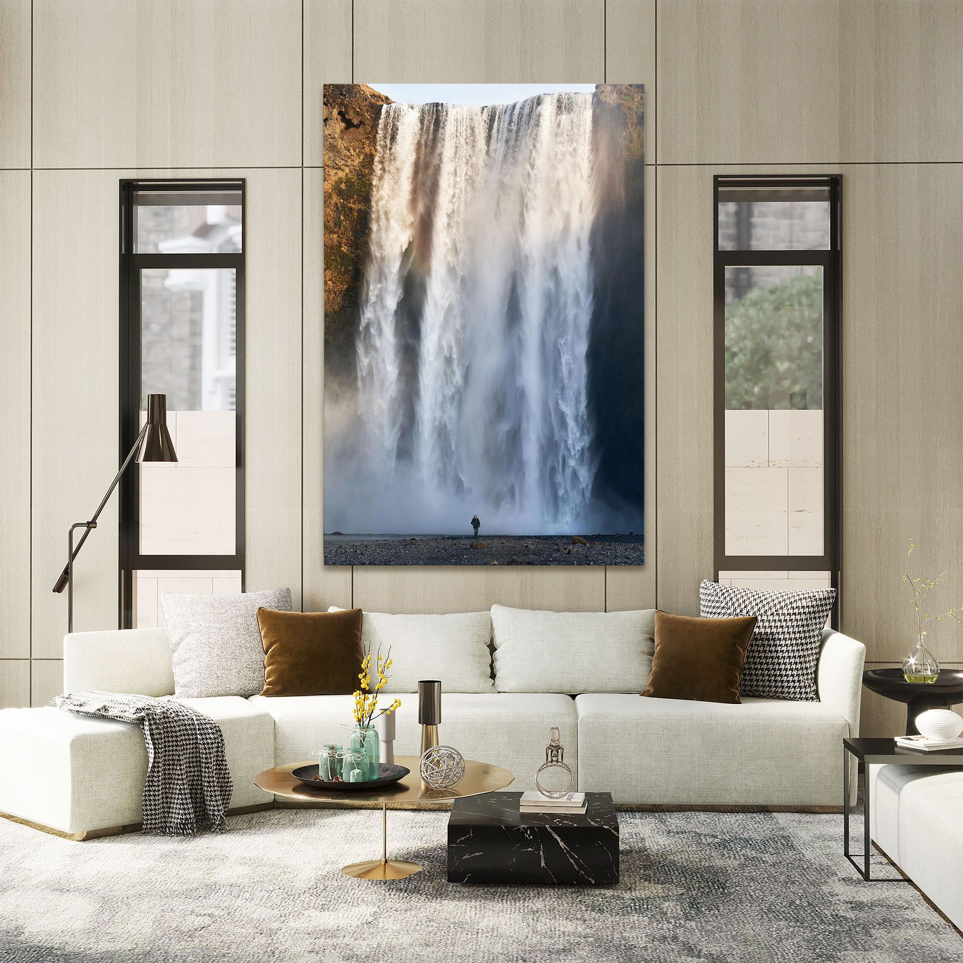 Small Man Waterfall mockup 2