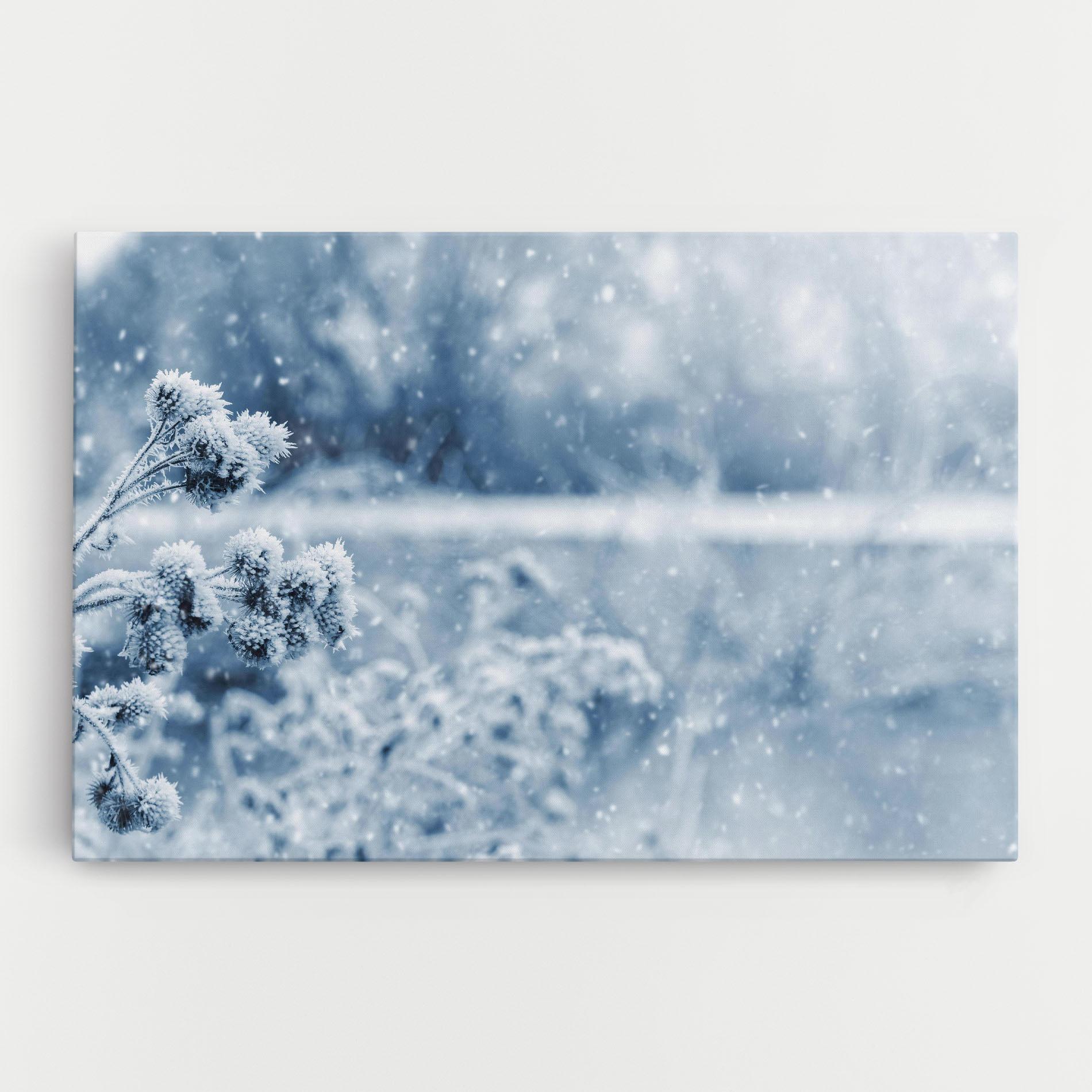Tablou Canvas Pretty Winter Plants mockup 0
