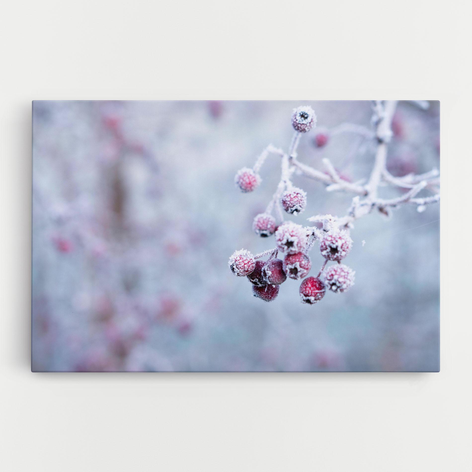 Tablou Canvas Red Winter Fruits mockup 0