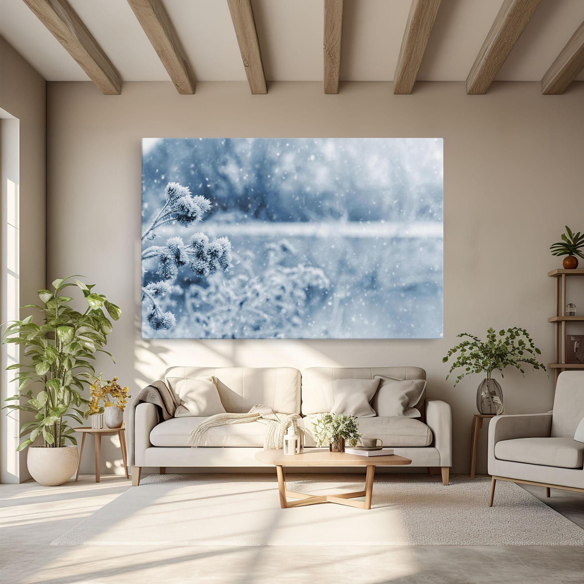 Tablou Canvas Pretty Winter Plants mockup 6