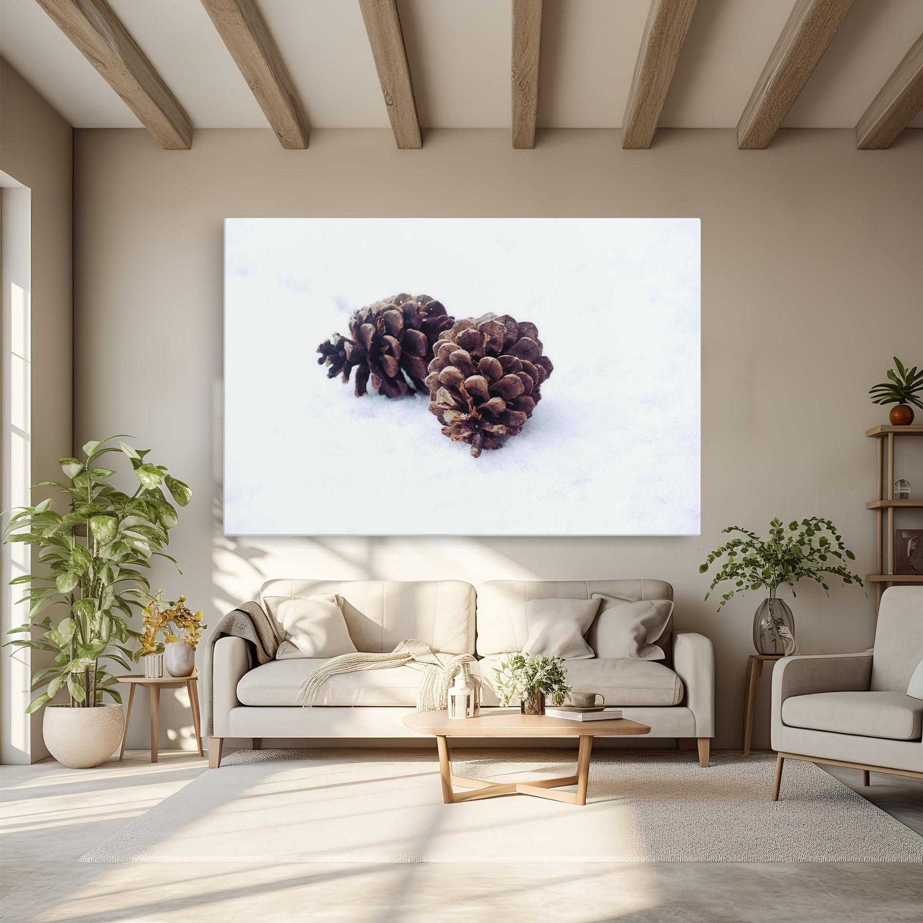 Tablou Canvas Snow Cones mockup 6