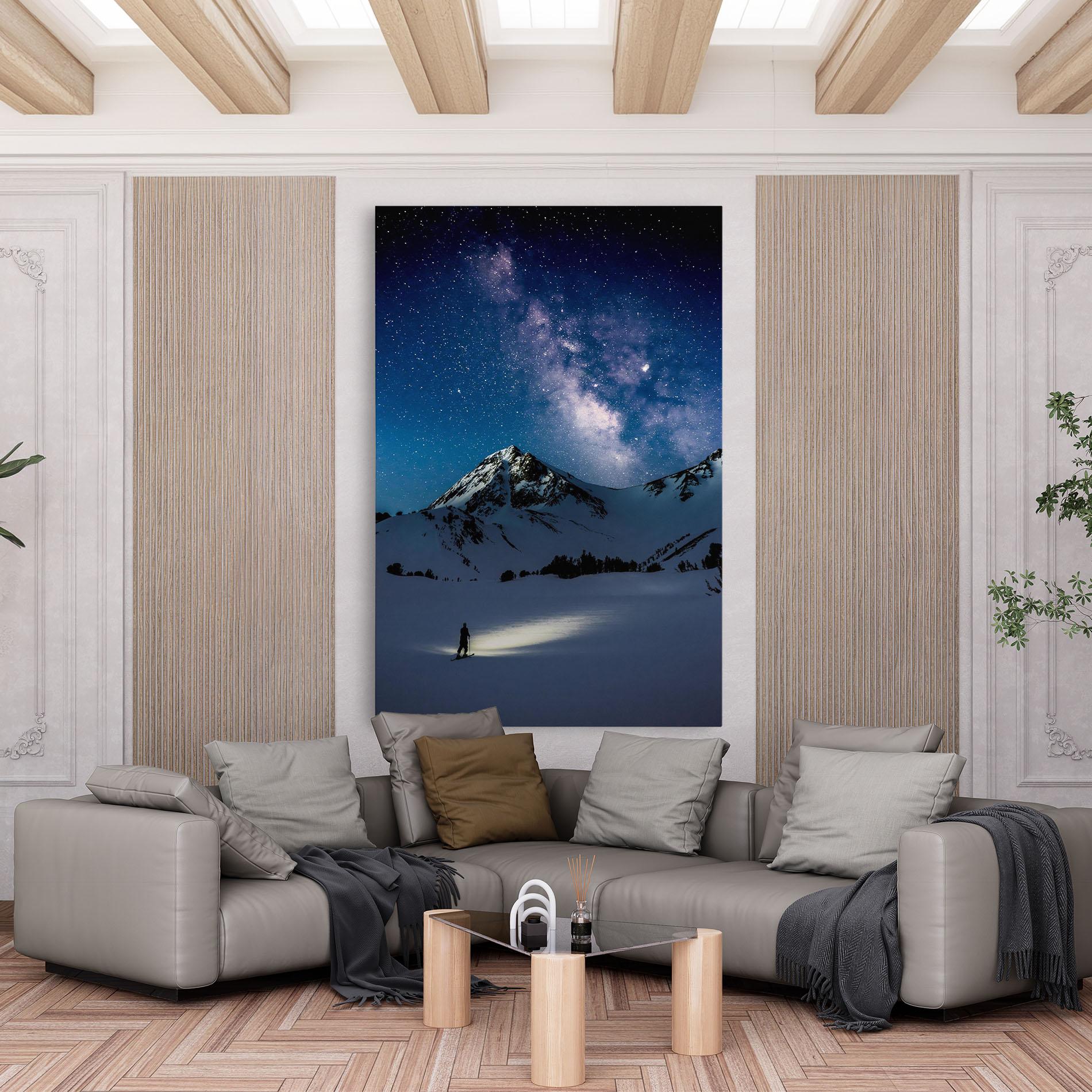 Tablou Canvas Pretty Sky Winter mockup 6