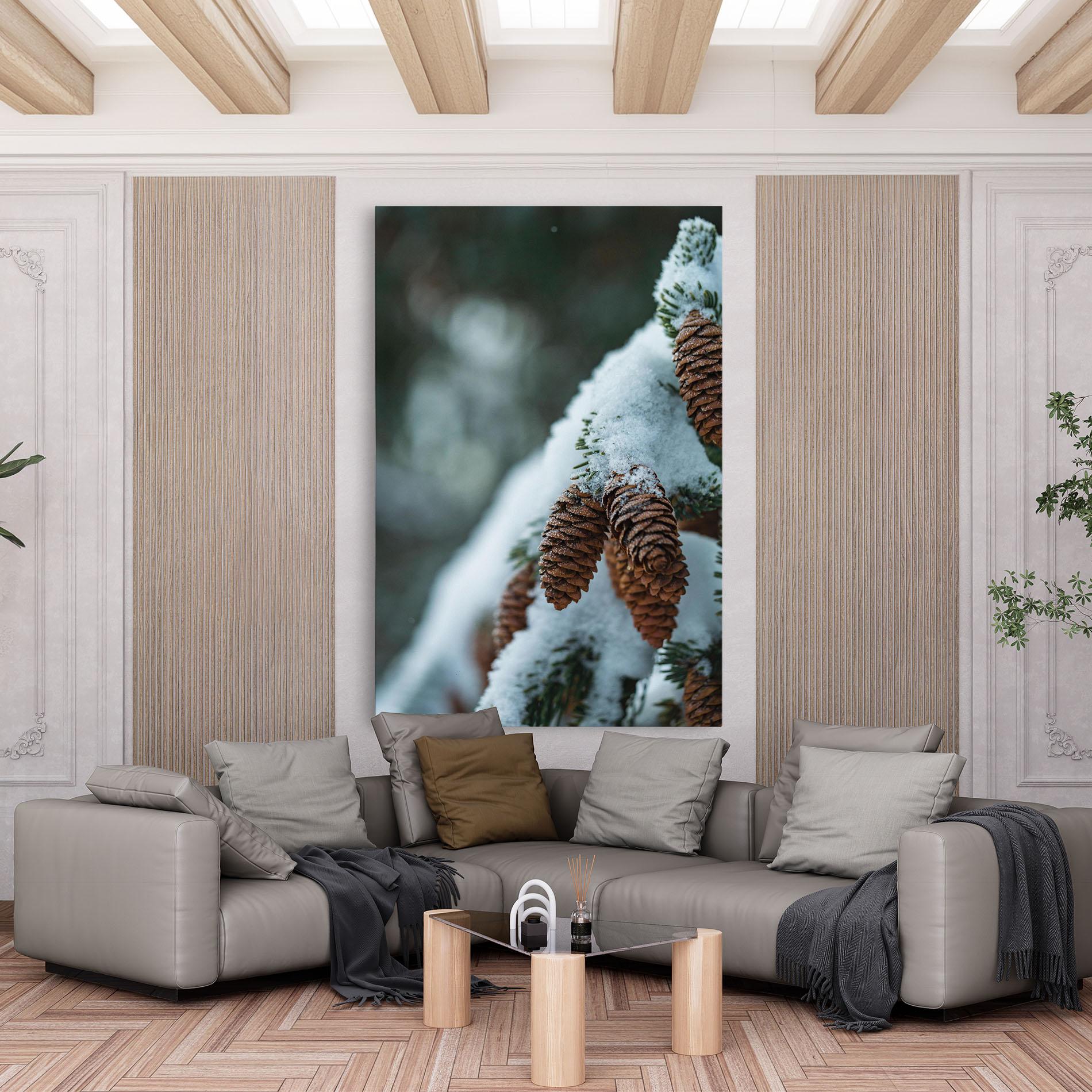 Tablou Canvas Pretty Snow Cones mockup 6