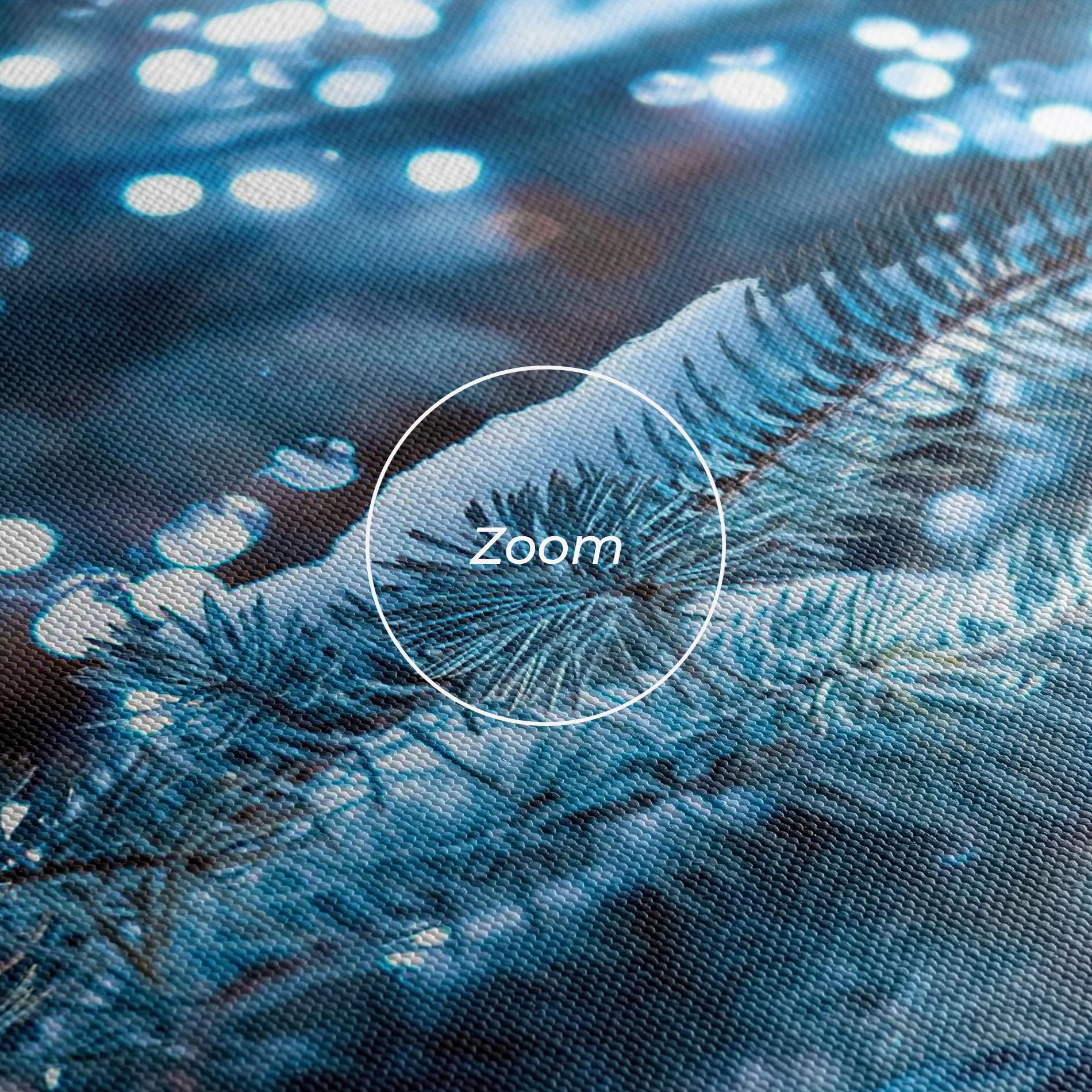 Tablou Canvas Blue Christmas Tree mockup 3