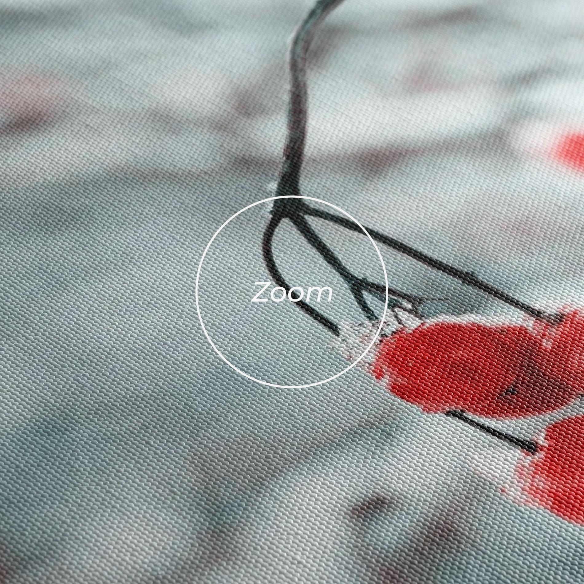 Tablou Canvas Snow Red Fruits mockup 3