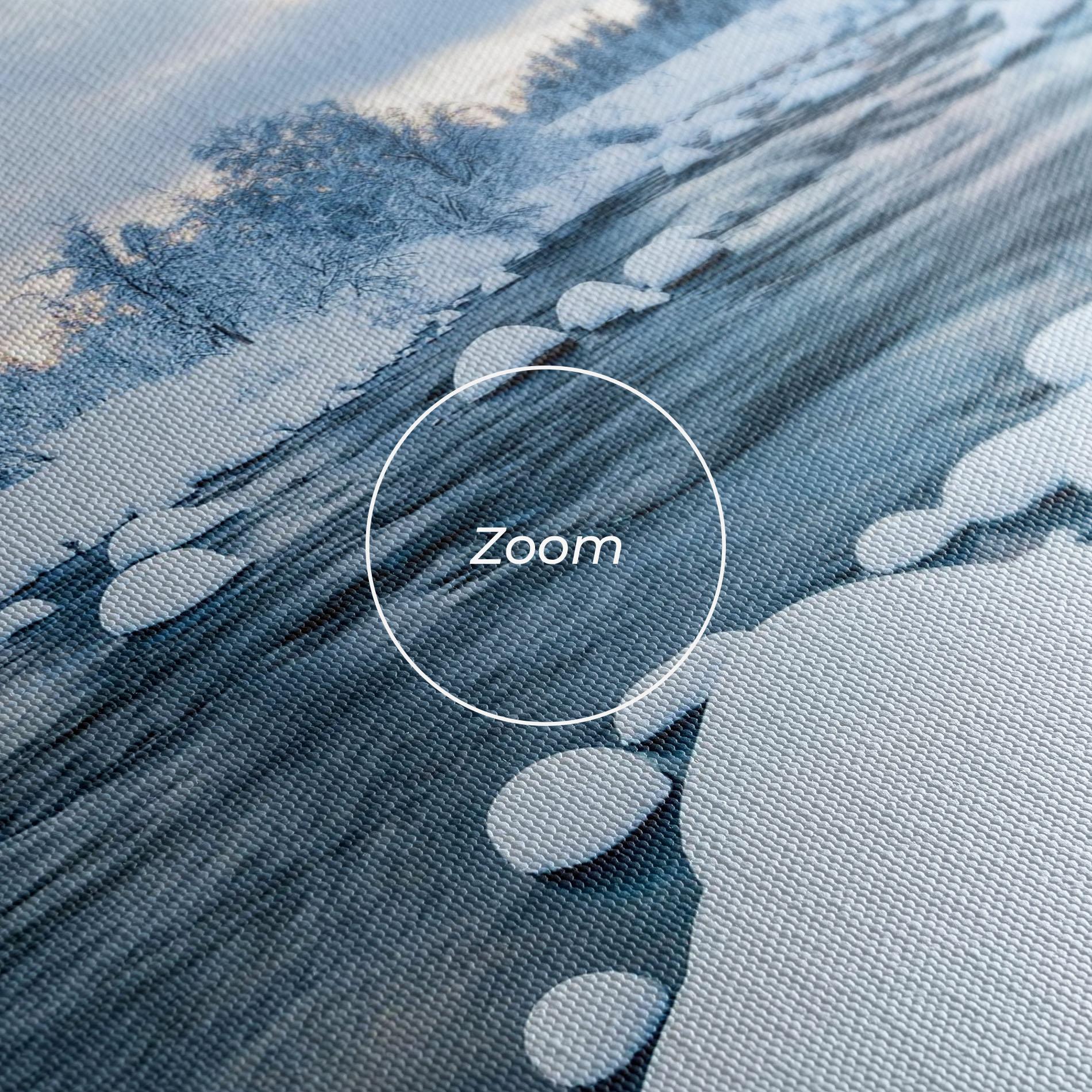 Tablou Canvas Winter River mockup 3