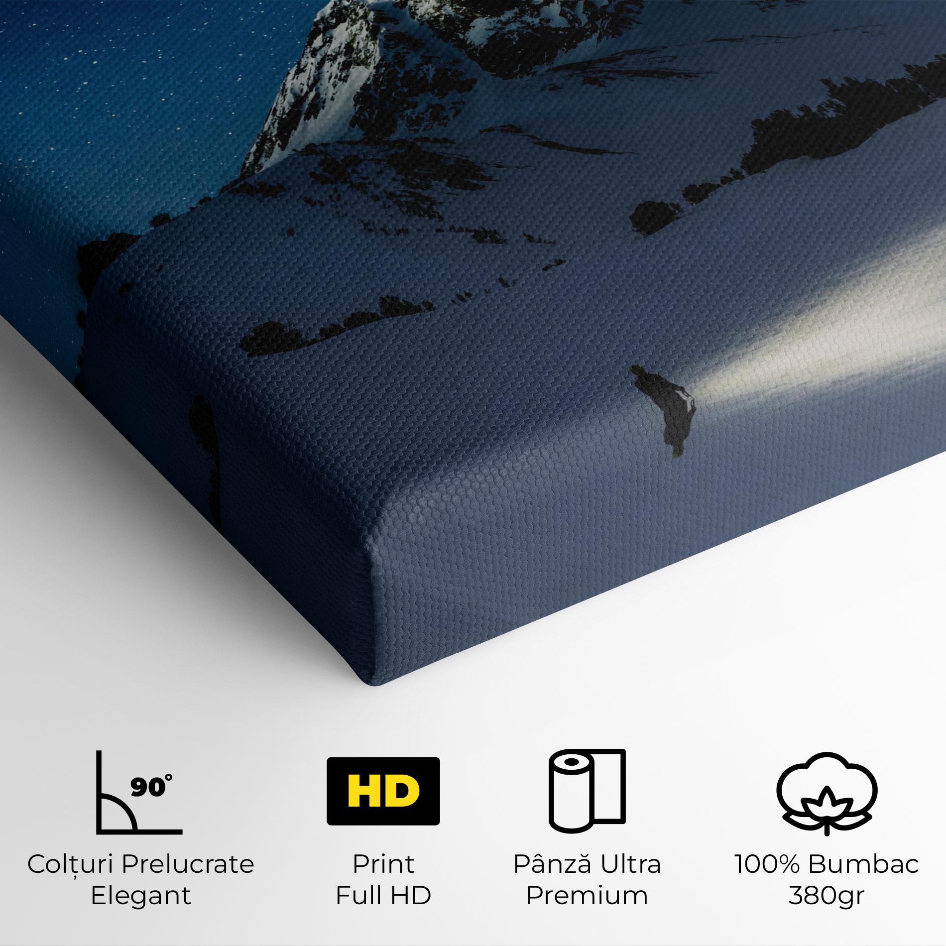 Tablou Canvas Pretty Sky Winter mockup 4