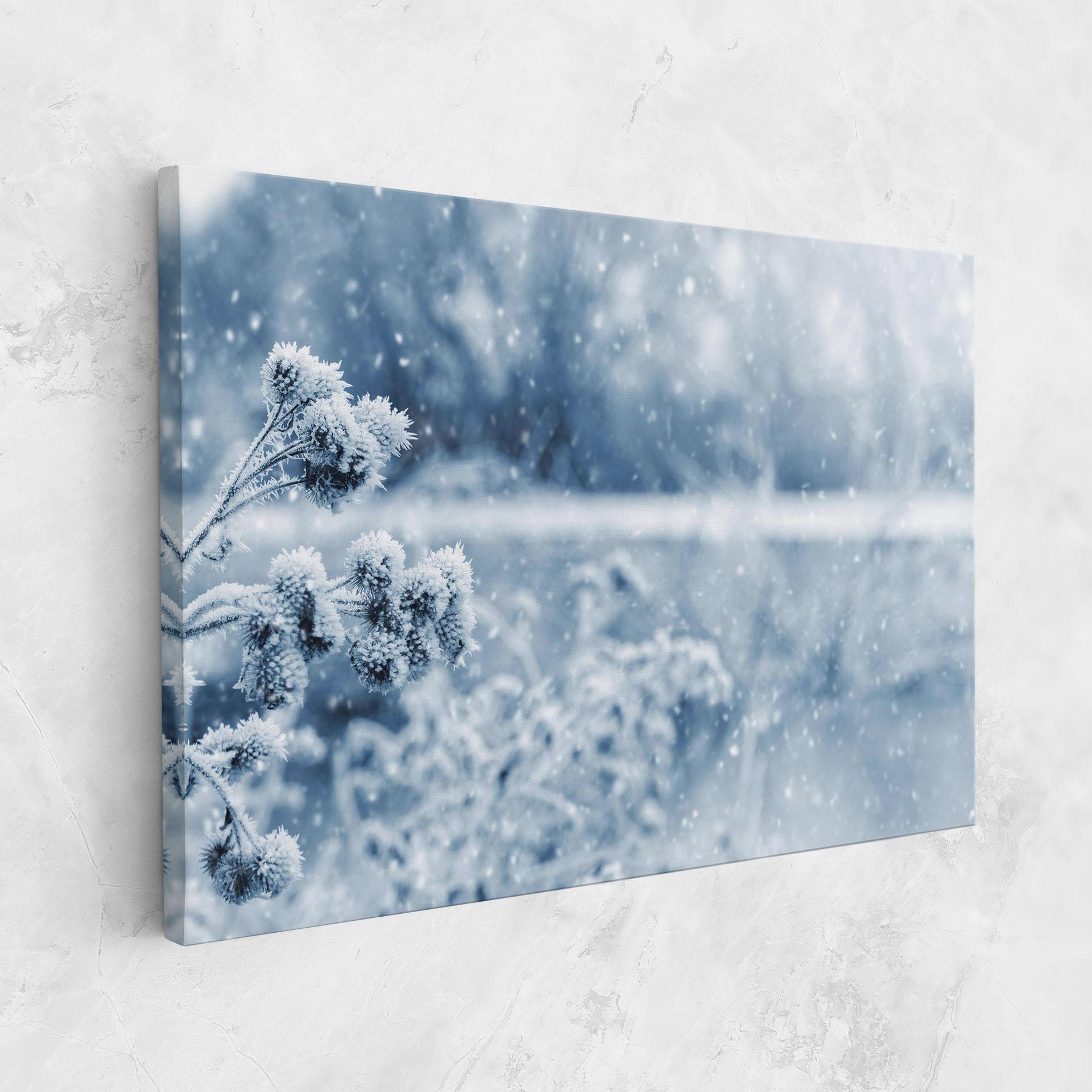 Tablou Canvas Pretty Winter Plants mockup 1