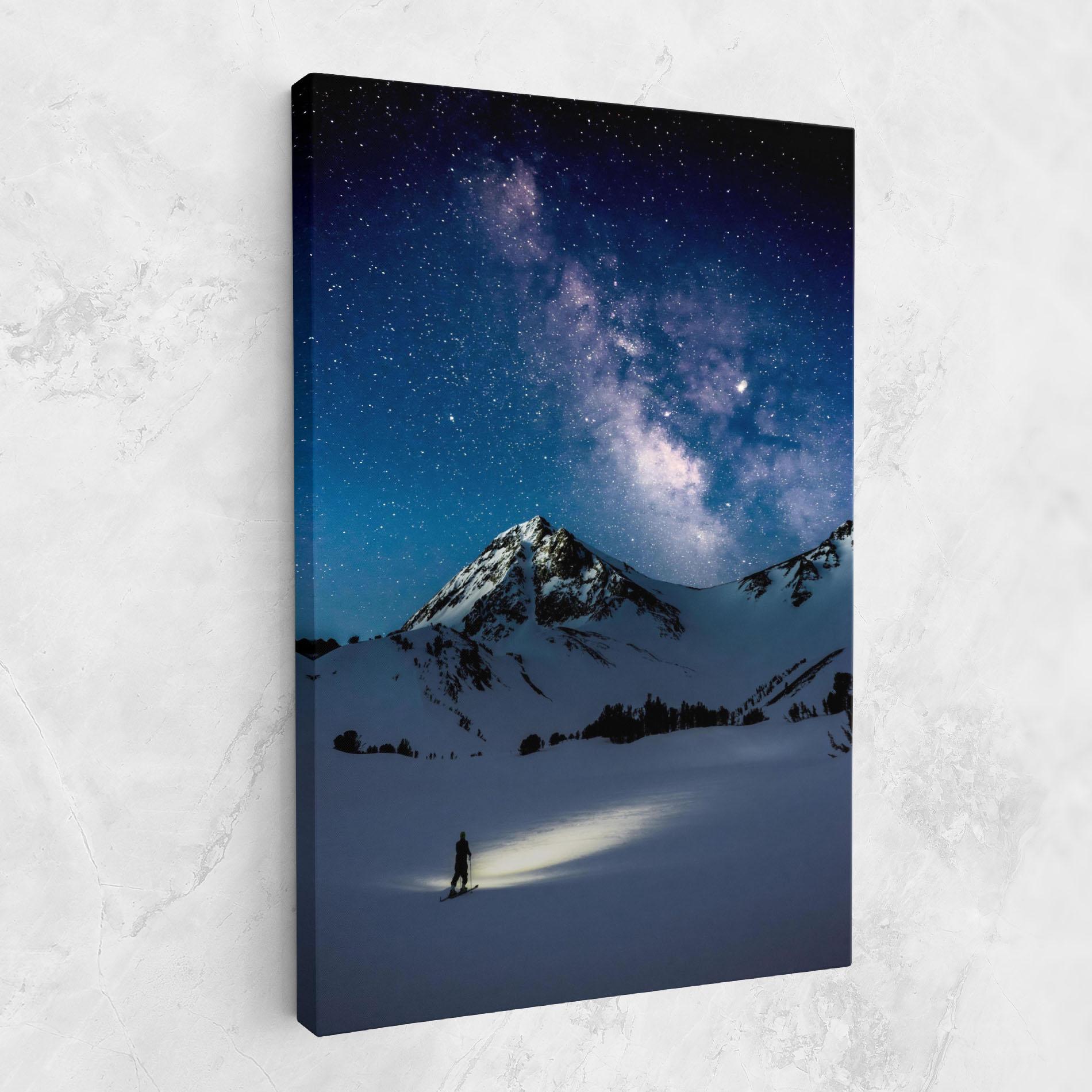 Tablou Canvas Pretty Sky Winter mockup 1