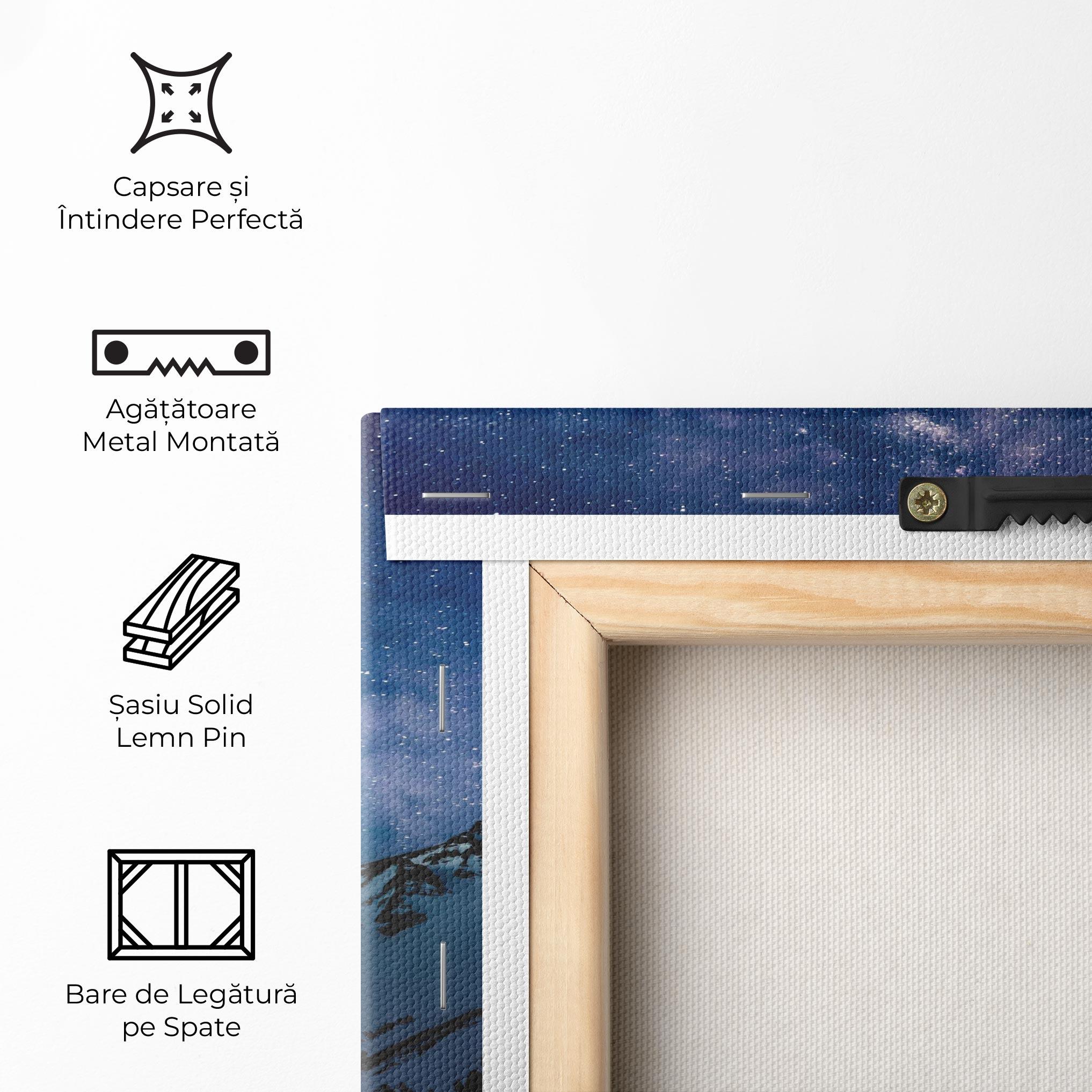 Tablou Canvas Pretty Sky Winter mockup 5