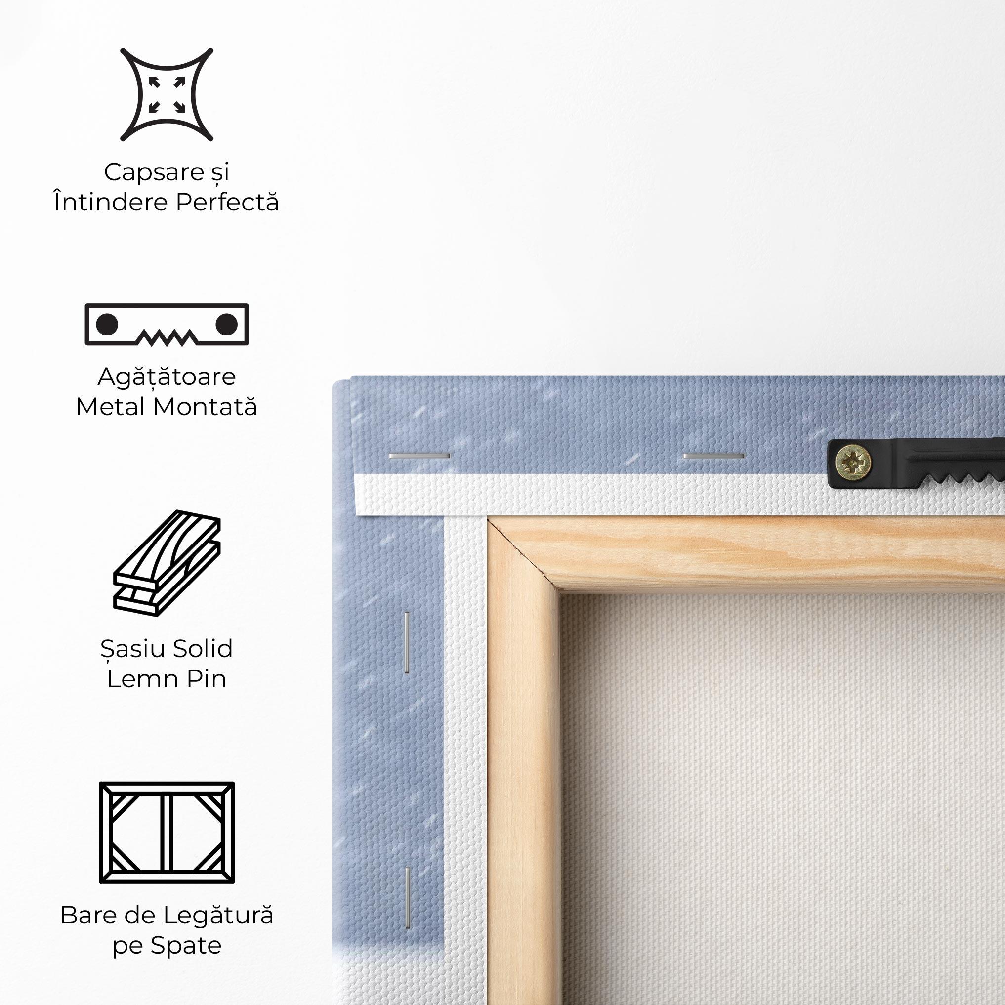 Tablou Canvas Snow Owl mockup 5