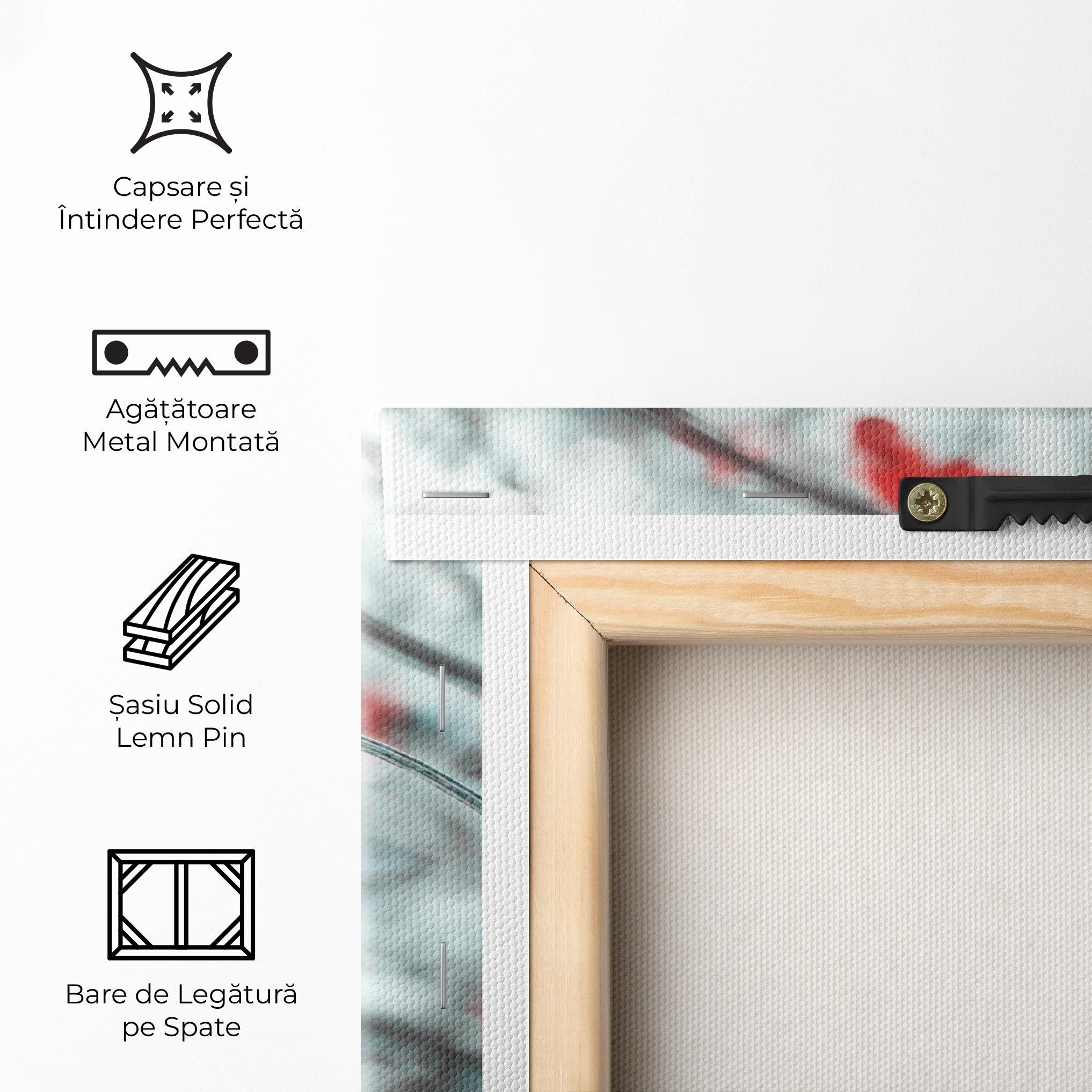 Tablou Canvas Snow Red Fruits mockup 5